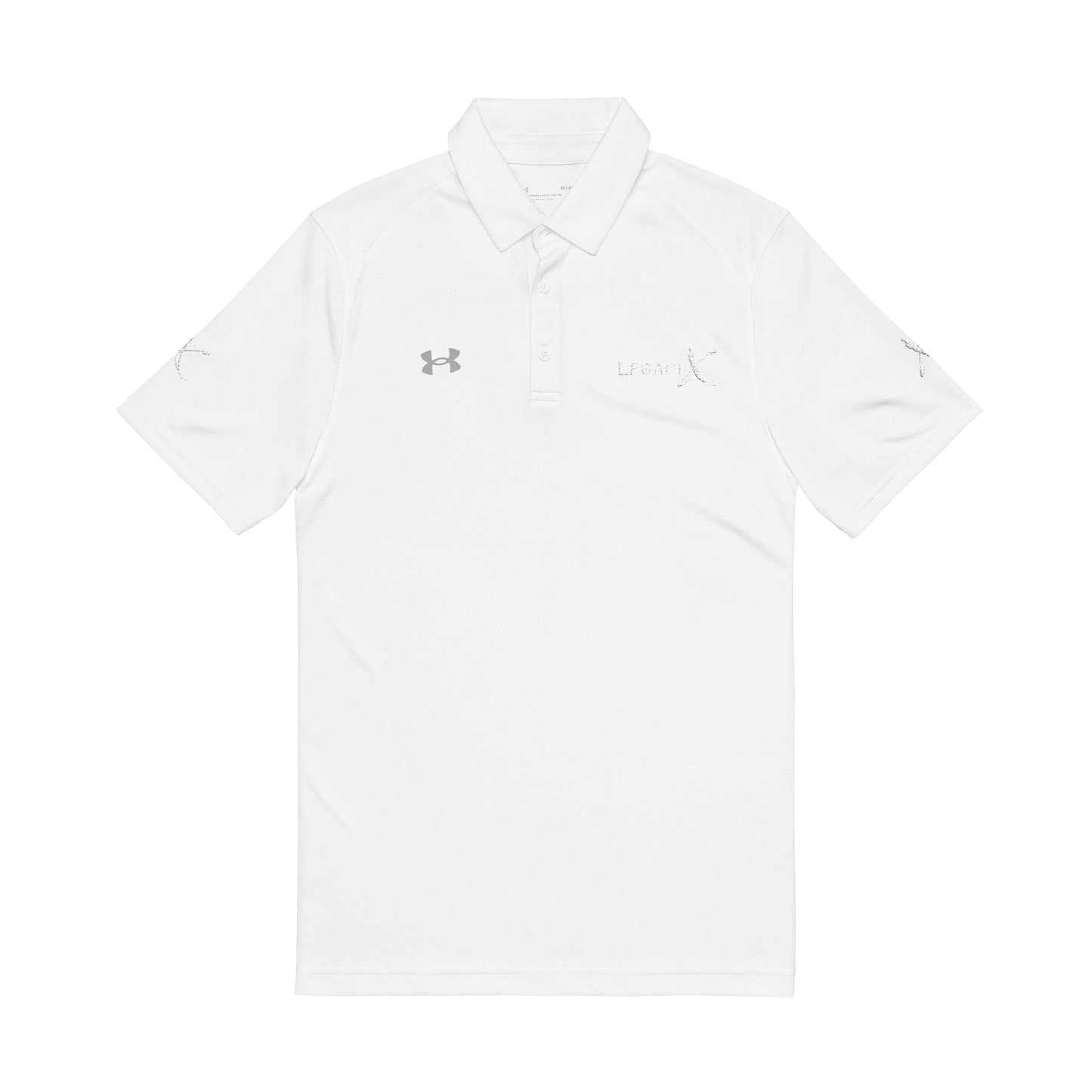 Legaci X Under Armour Men's Polo Shirt, Embroidered Activewear for Golf, Casual Outings, Business Events, Summer Wear, Gift Ideas