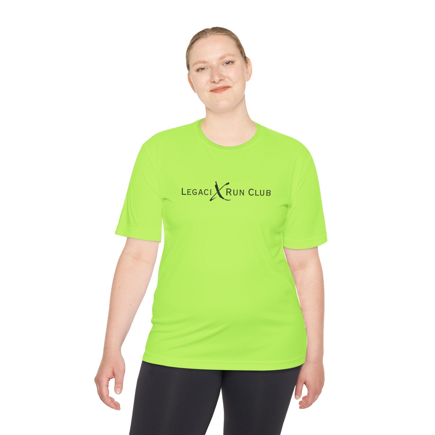 Unisex Moisture Wicking Tee - LEGACI x RUN CLUB Activewear