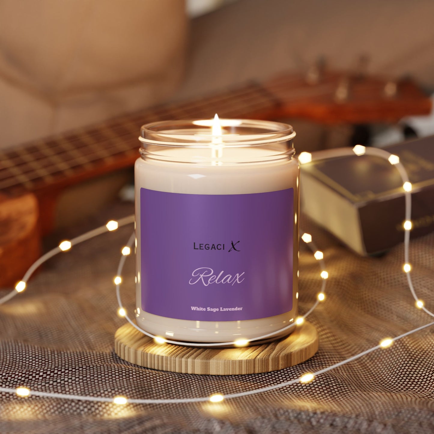 Scented Soy Candle - Illuminate Your World (9oz) - Relaxing Home Décor & Gift Idea