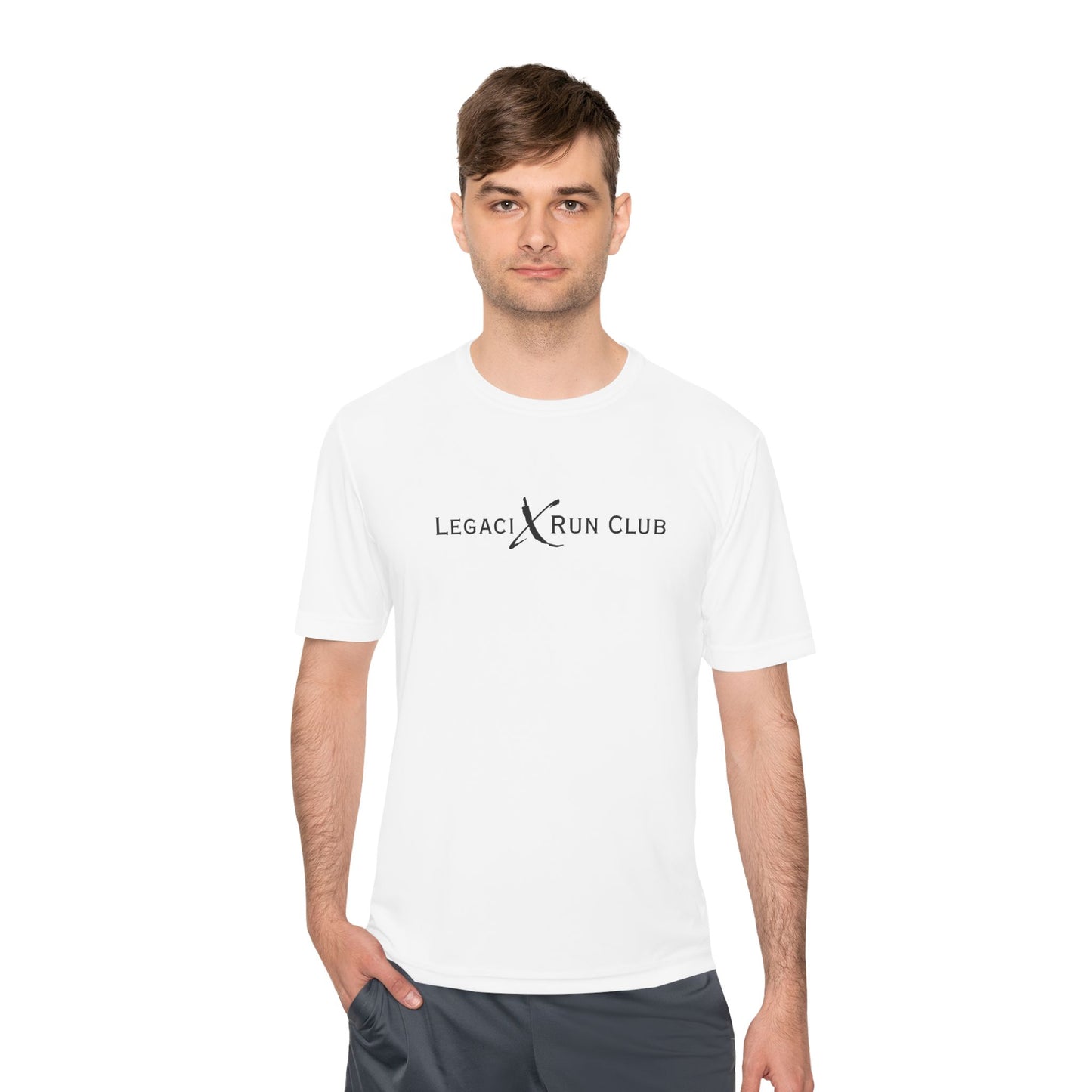 Unisex Moisture Wicking Tee - LEGACI x RUN CLUB Activewear