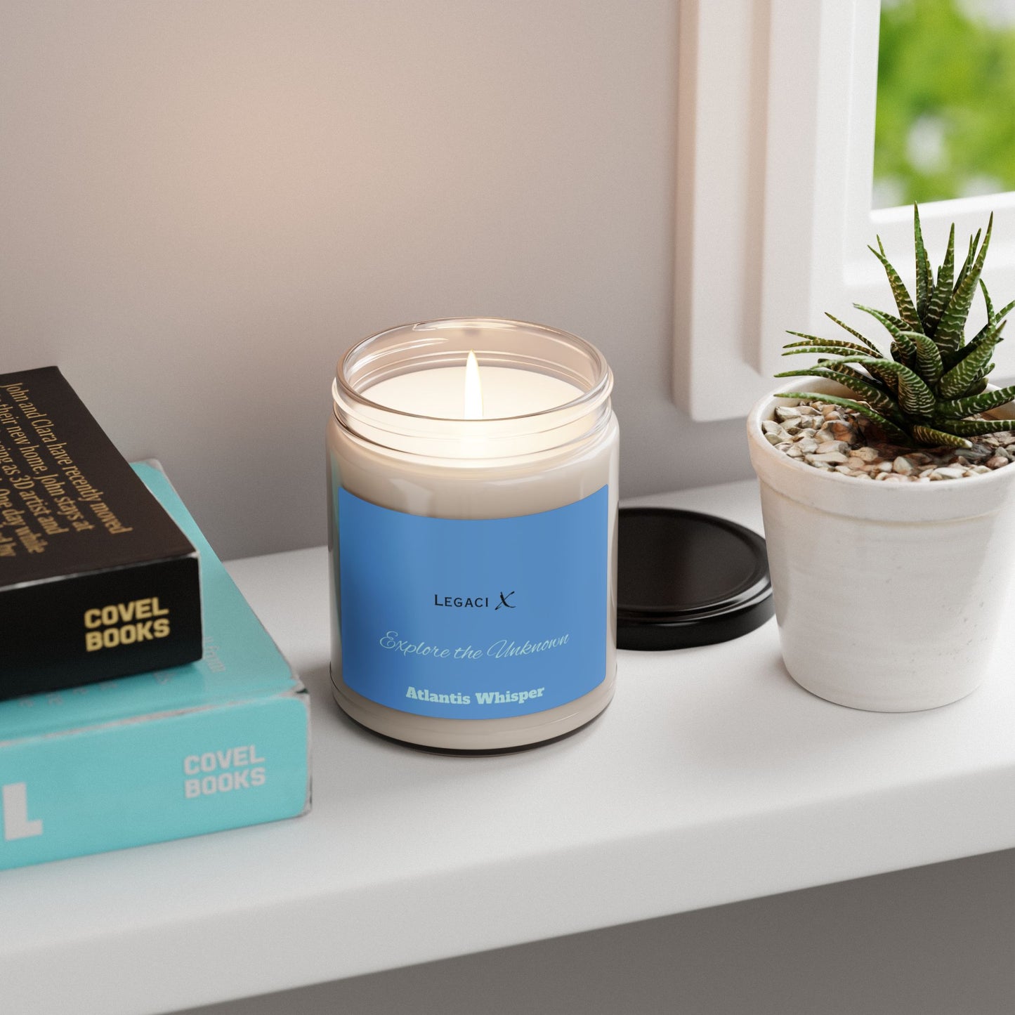 Scented Soy Candle - Illuminate Your World (9oz) - Relaxing Home Décor & Gift Idea