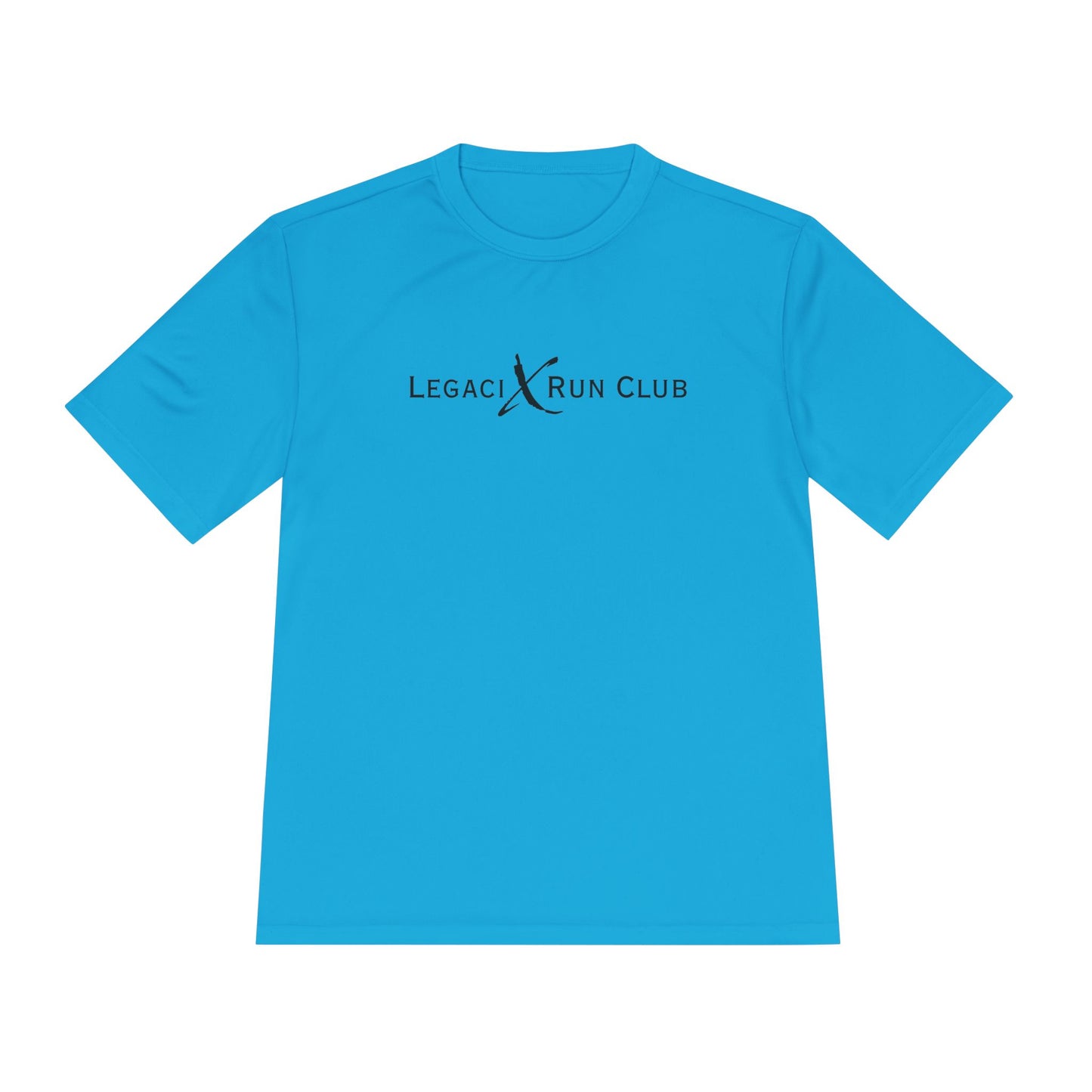Unisex Moisture Wicking Tee - LEGACI x RUN CLUB Activewear