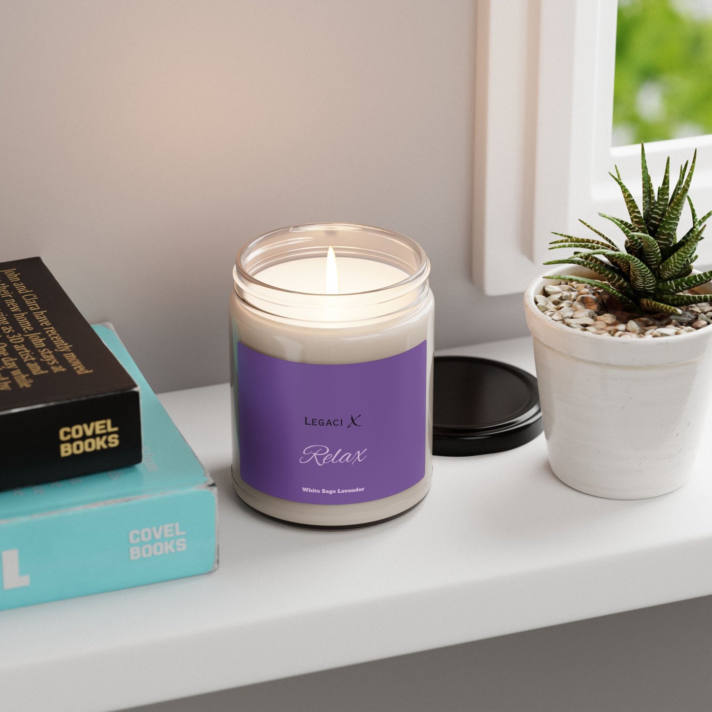 Scented Soy Candle - Illuminate Your World (9oz) - Relaxing Home Décor & Gift Idea
