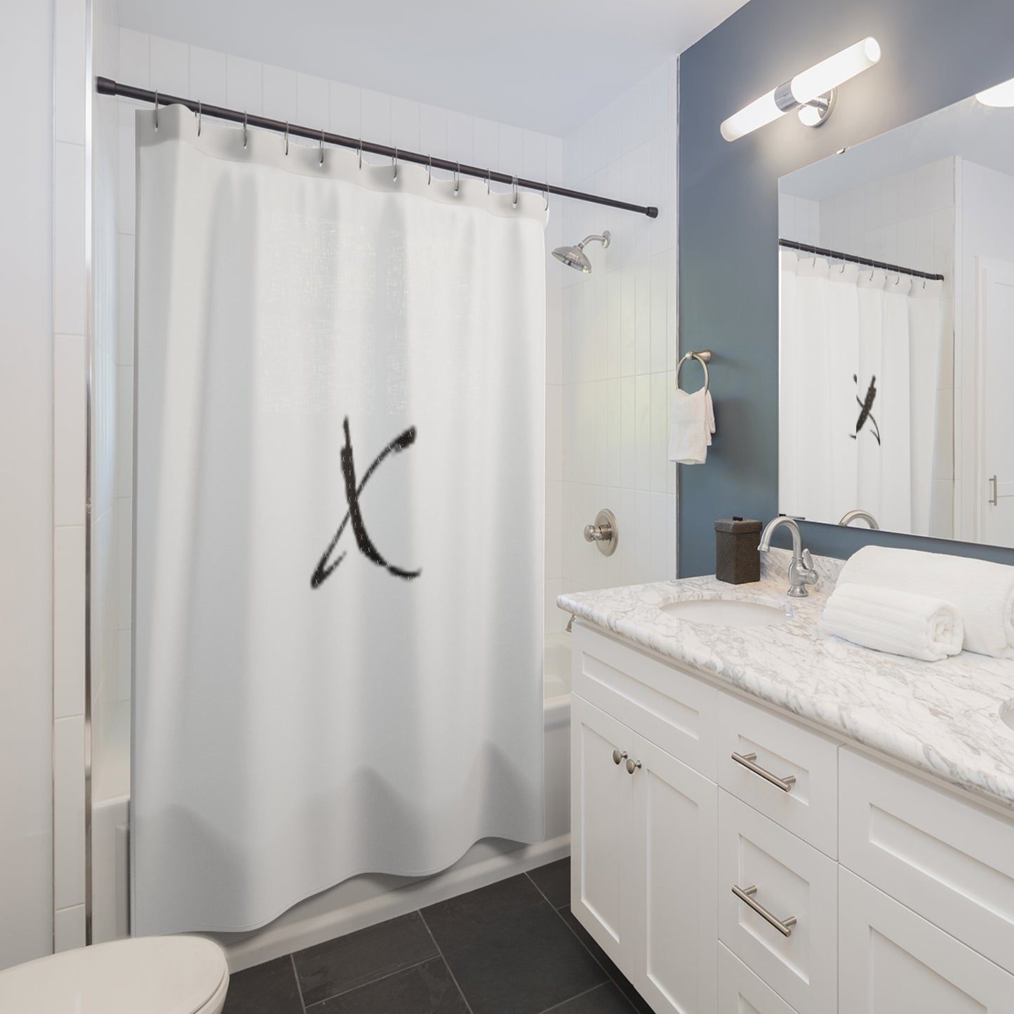 Legaci X Elegant Minimalist Shower Curtain