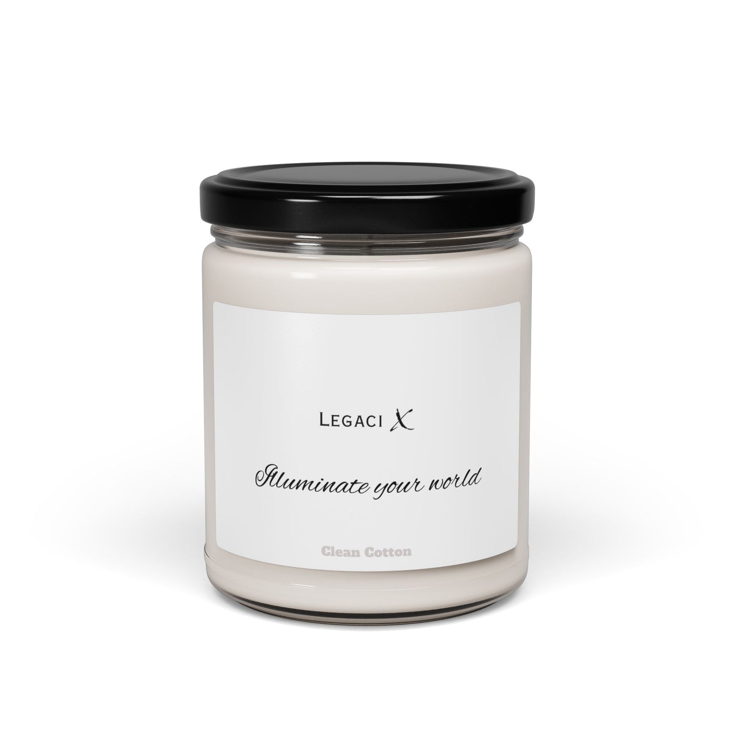 Scented Soy Candle - Illuminate Your World (9oz) - Relaxing Home Décor & Gift Idea