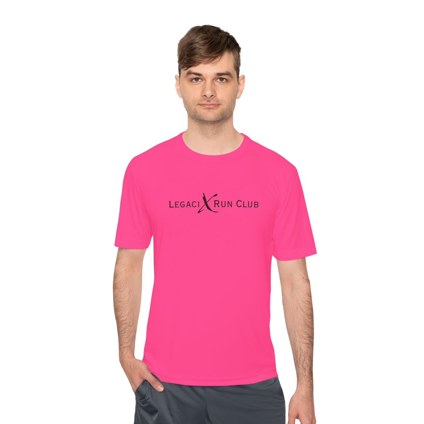 Unisex Moisture Wicking Tee - LEGACI x RUN CLUB Activewear