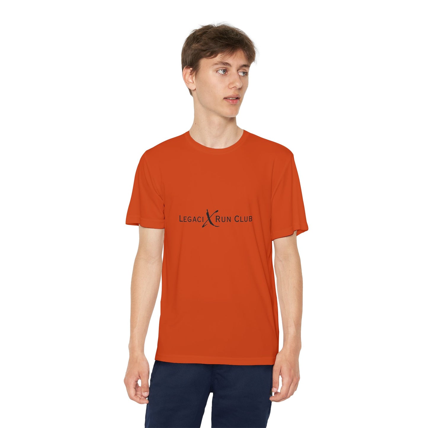 Legaci X Run Club Youth Competitor Running Tee