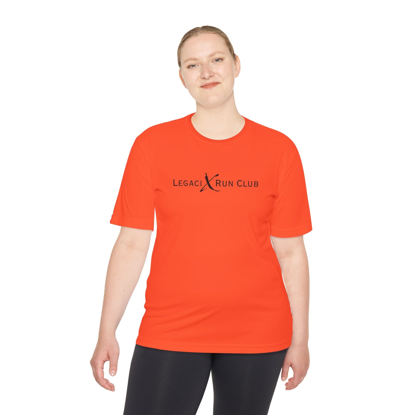 Unisex Moisture Wicking Tee - LEGACI x RUN CLUB Activewear