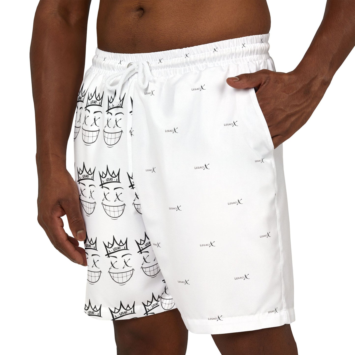 Legaci X MENACE Unisex Swim Shorts – Perfect for Summer Fun!