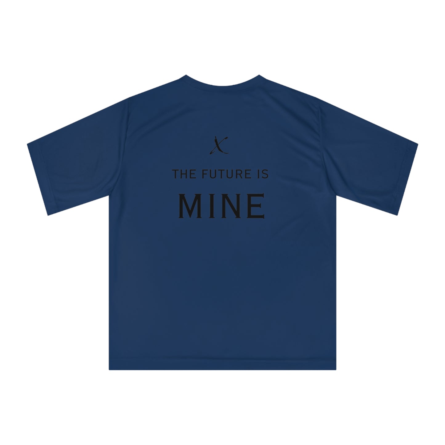 Legaci X Unisex Motivational Soccer T-shirt, Athletic Wear, Sports Gear, Activewear Gift, Custom Training Shirt, Future is Mine Tee