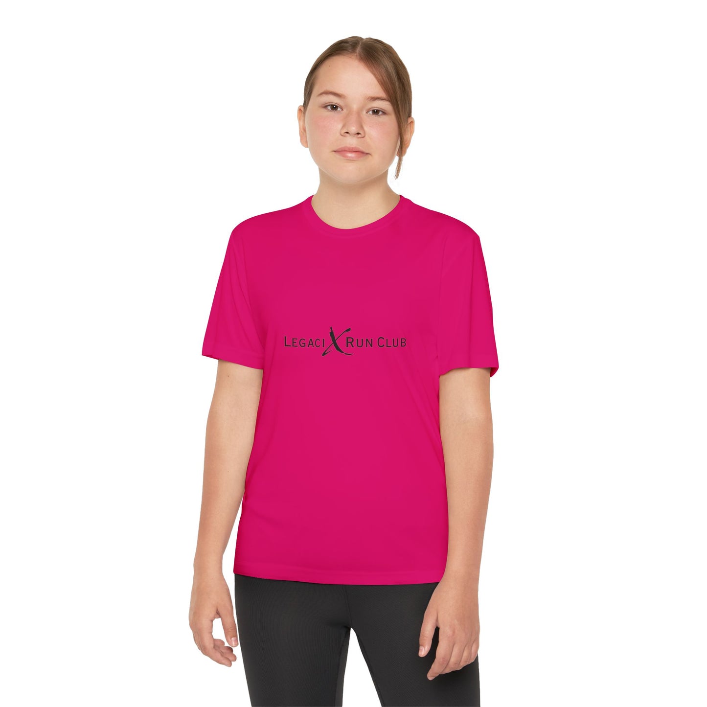 Legaci X Run Club Youth Competitor Running Tee