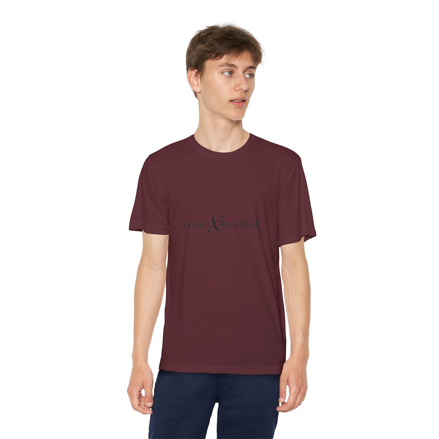 Legaci X Run Club Youth Competitor Running Tee