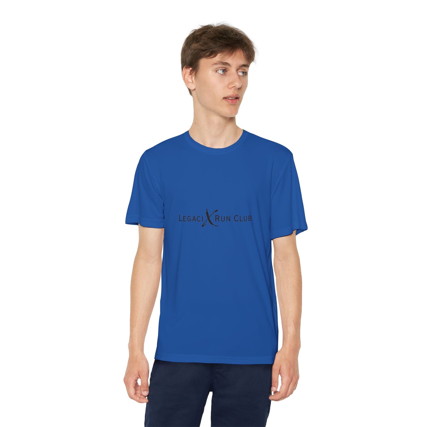 Legaci X Run Club Youth Competitor Running Tee