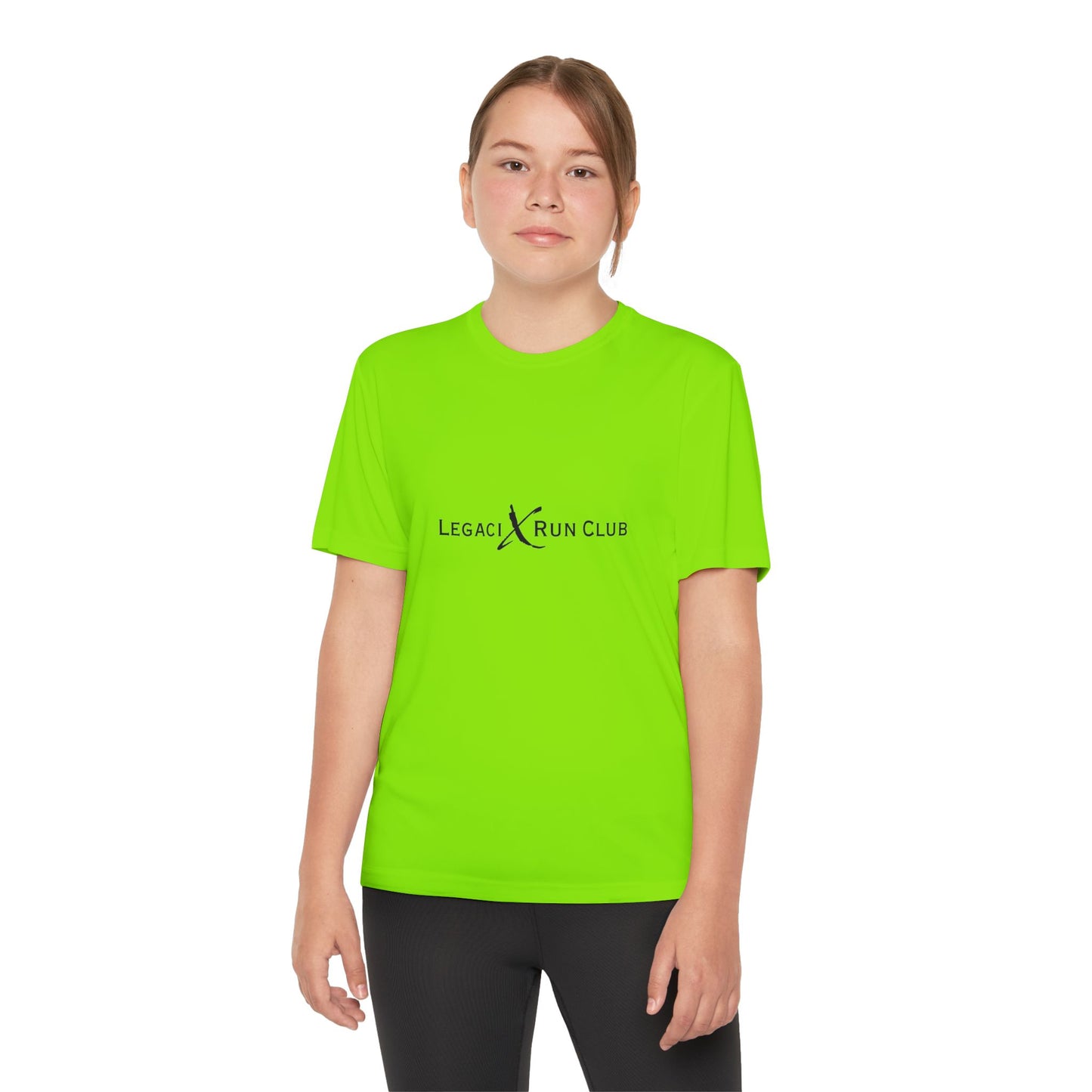 Legaci X Run Club Youth Competitor Running Tee