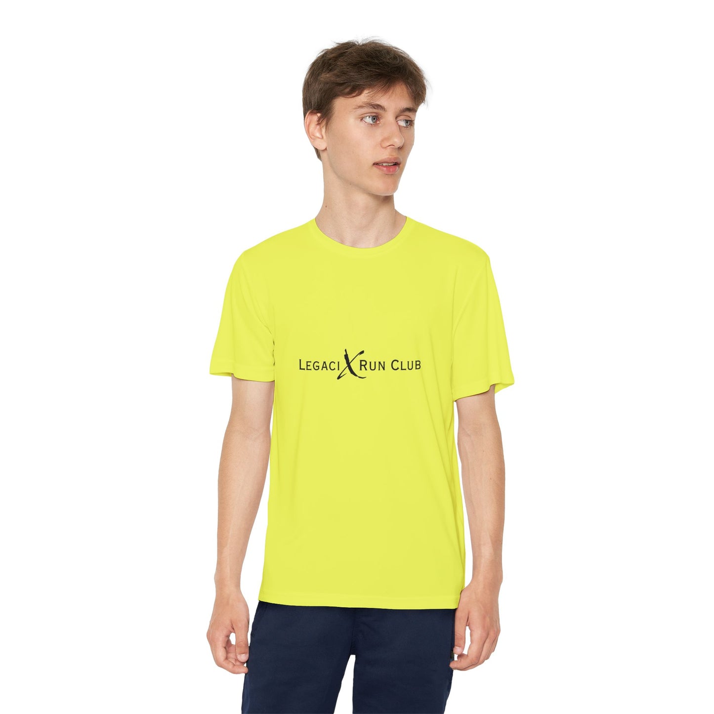 Legaci X Run Club Youth Competitor Running Tee
