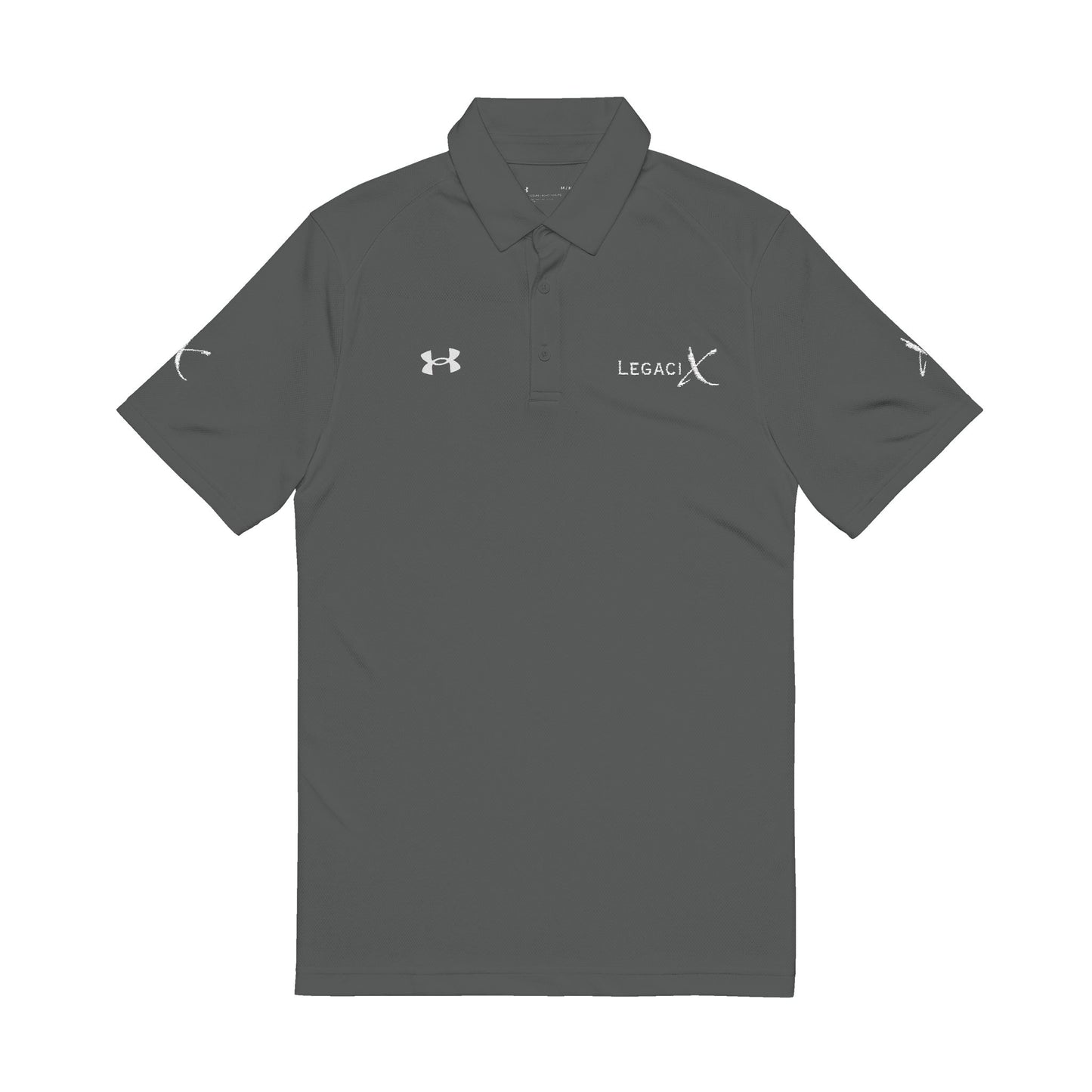 Legaci X Under Armour Men's Polo Shirt, Embroidered Activewear for Golf, Casual Outings, Business Events, Summer Wear, Gift Ideas