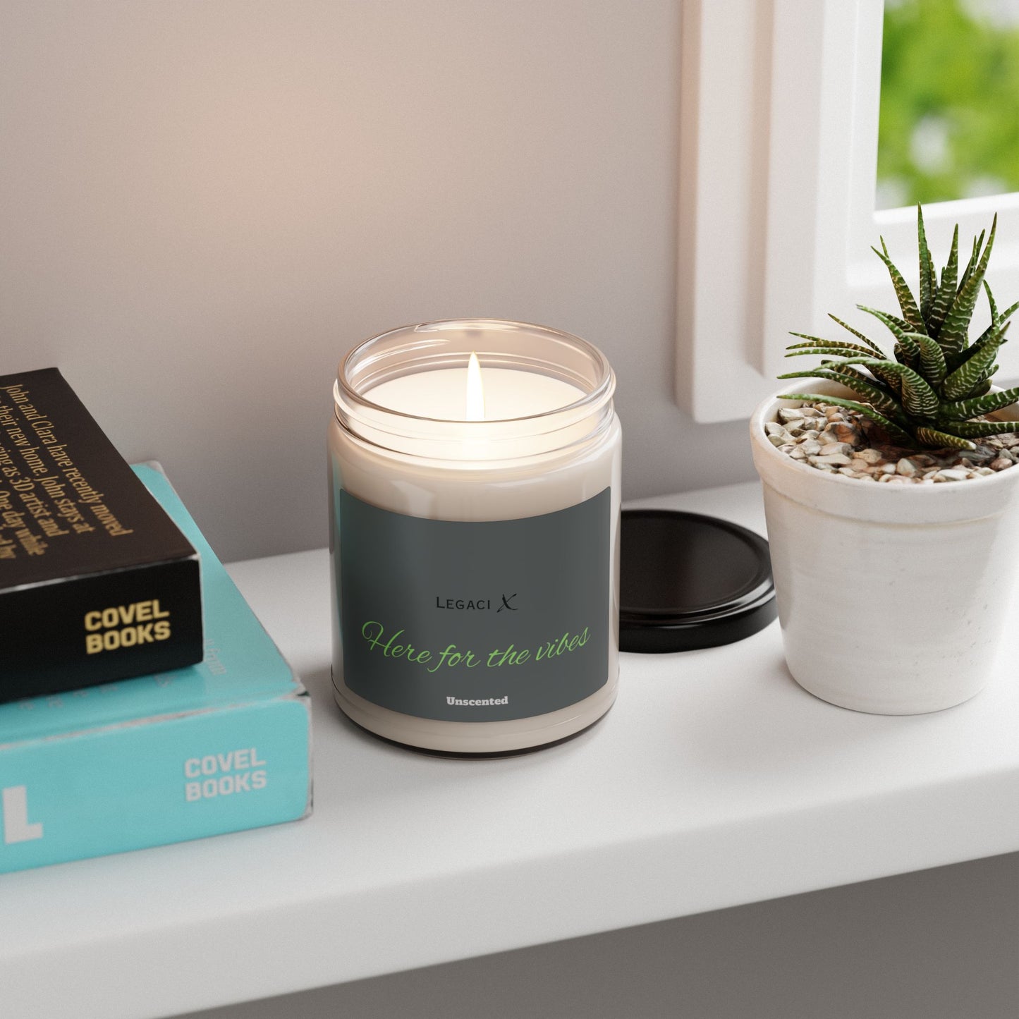 Scented Soy Candle - Illuminate Your World (9oz) - Relaxing Home Décor & Gift Idea