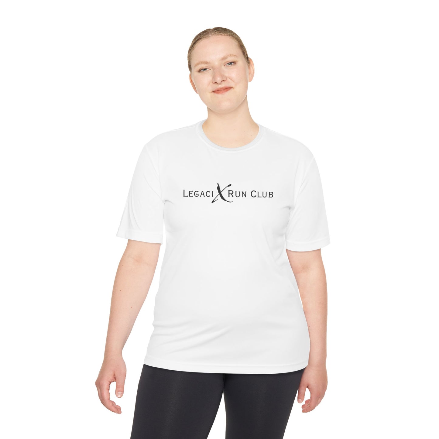 Unisex Moisture Wicking Tee - LEGACI x RUN CLUB Activewear