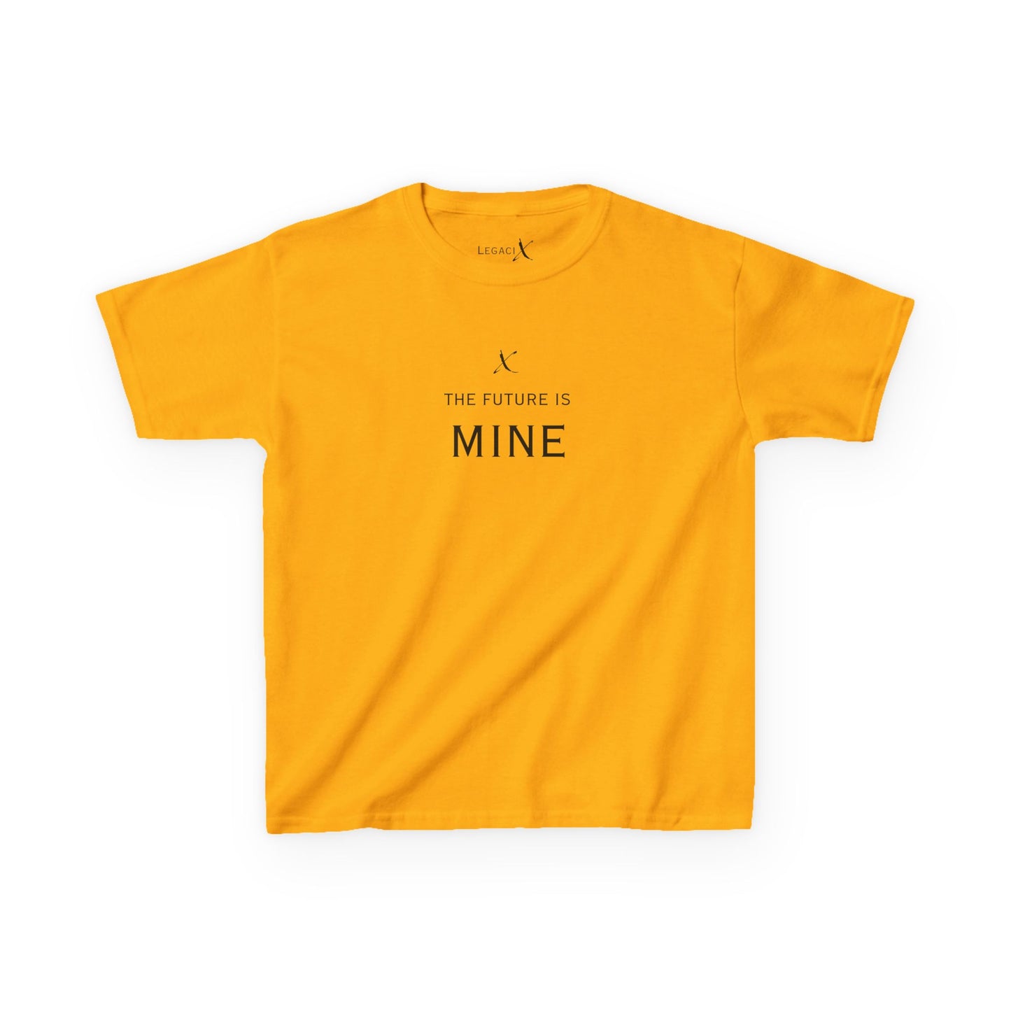 Legaci X The Future Is Mine Kids Heavy Cotton T-Shirt