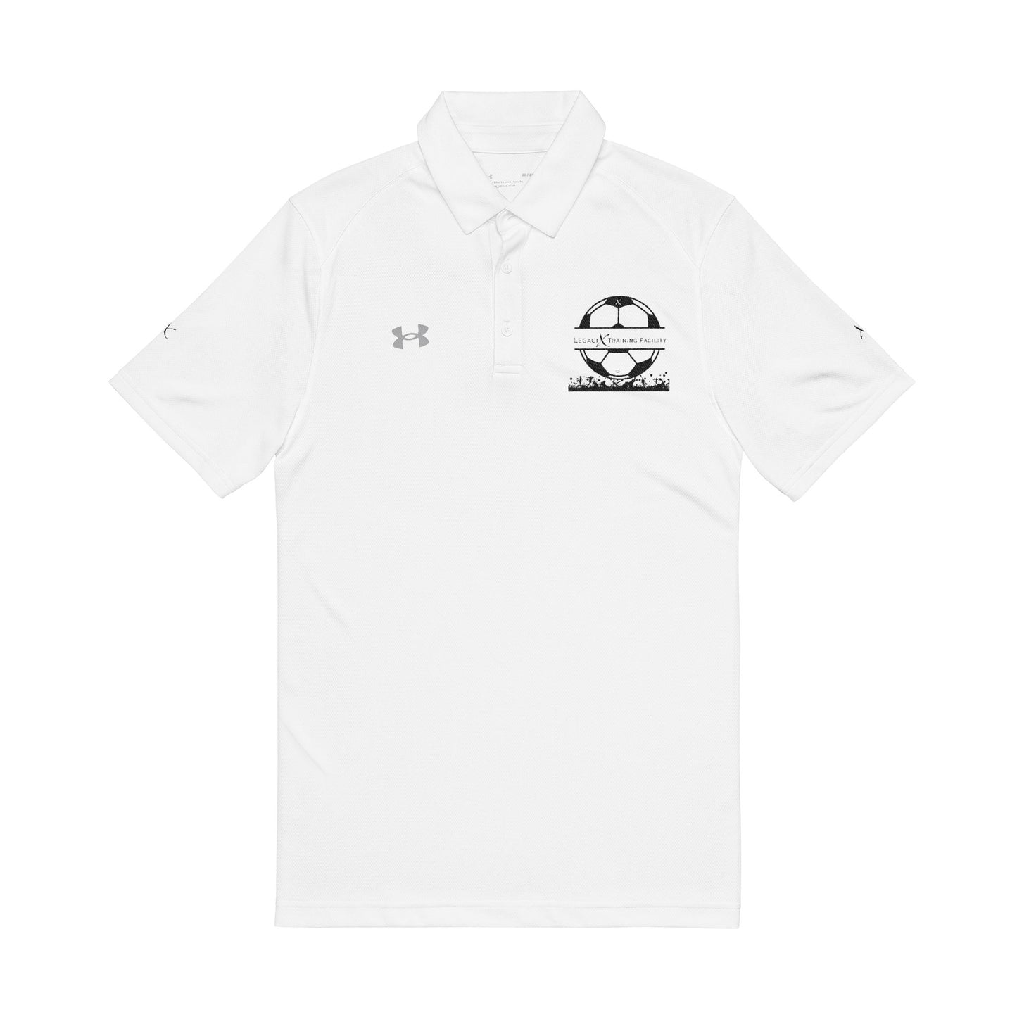 Legaci X Training Facility Under Armour Men's Polo Shirt, Golf Shirt, Casual Wear, Business Casual, Sports Apparel, Gift Idea