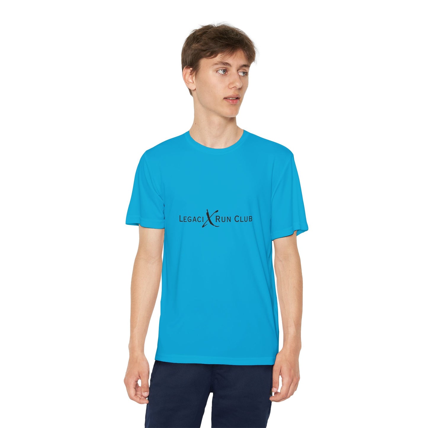 Legaci X Run Club Youth Competitor Running Tee