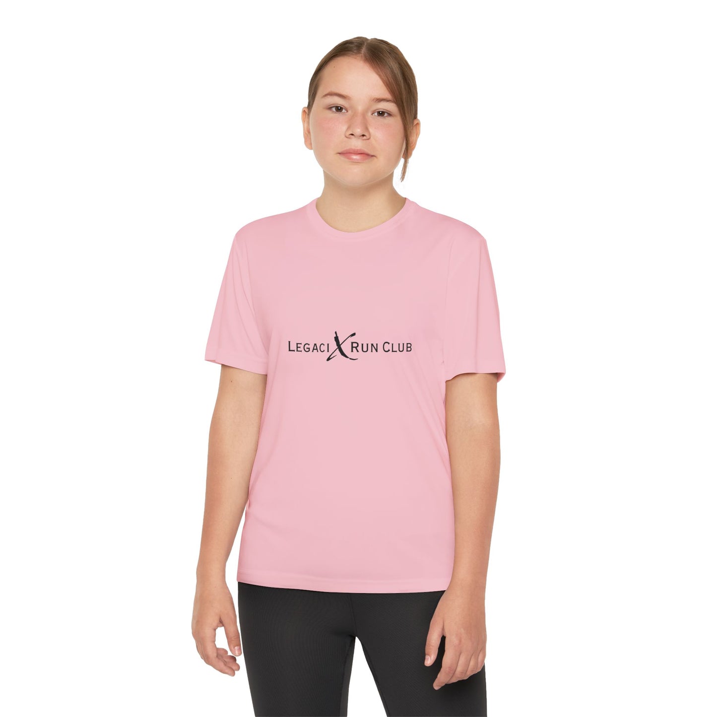 Legaci X Run Club Youth Competitor Running Tee