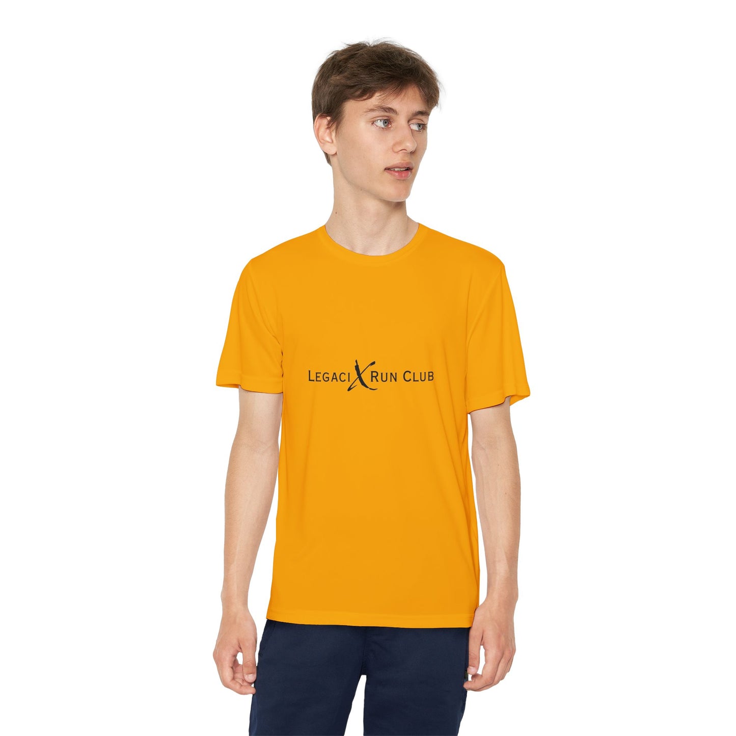 Legaci X Run Club Youth Competitor Running Tee