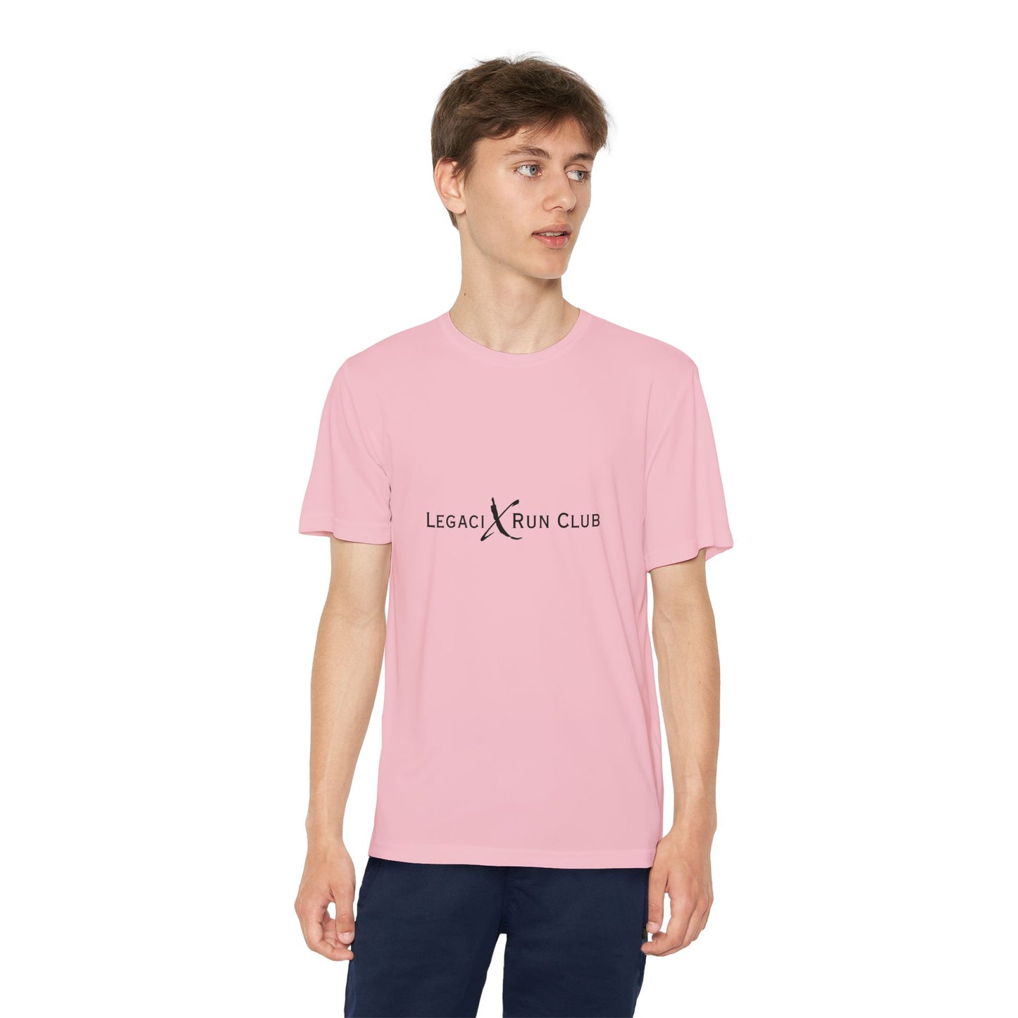 Legaci X Run Club Youth Competitor Running Tee