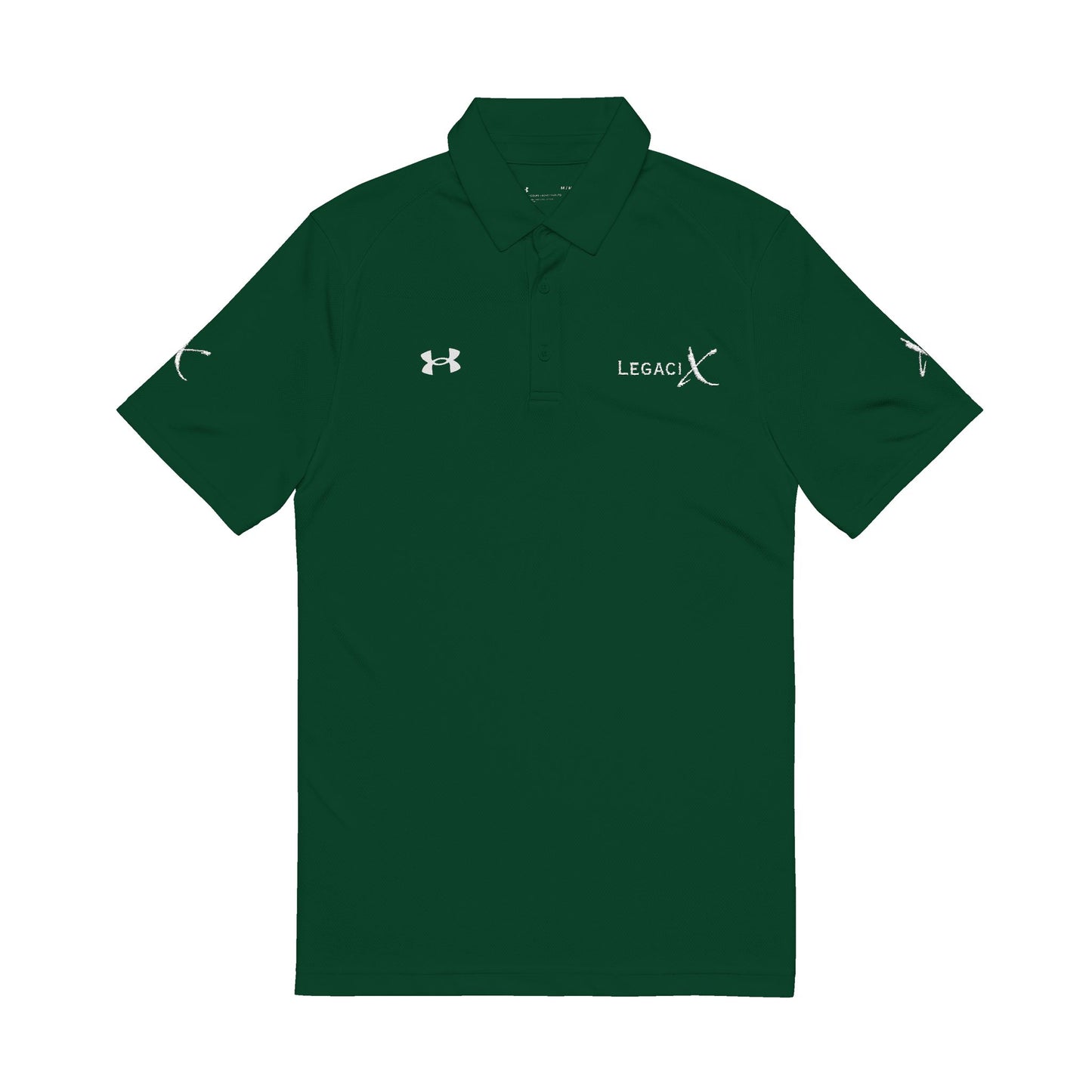 Legaci X Under Armour Men's Polo Shirt, Embroidered Activewear for Golf, Casual Outings, Business Events, Summer Wear, Gift Ideas