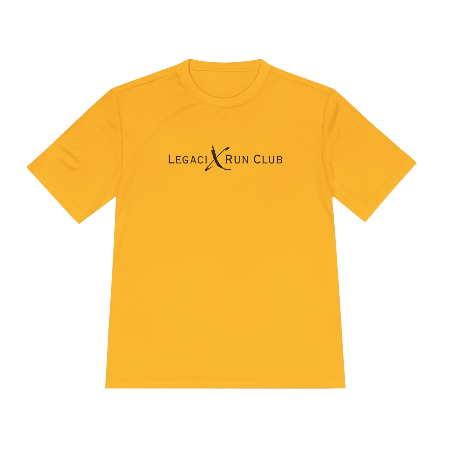 Unisex Moisture Wicking Tee - LEGACI x RUN CLUB Activewear