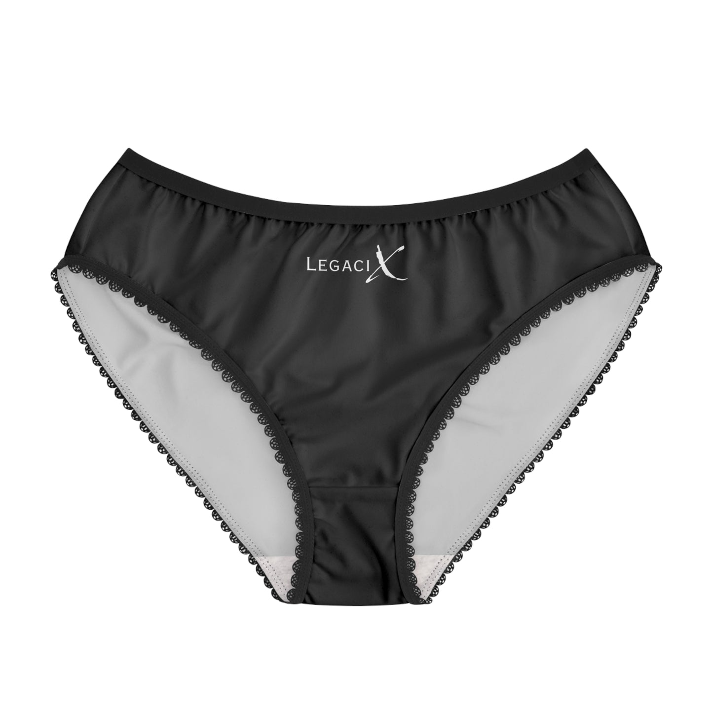 Legaci X Elegant Women's Briefs with Lace Trim - Comfortable Underwear for Every Day