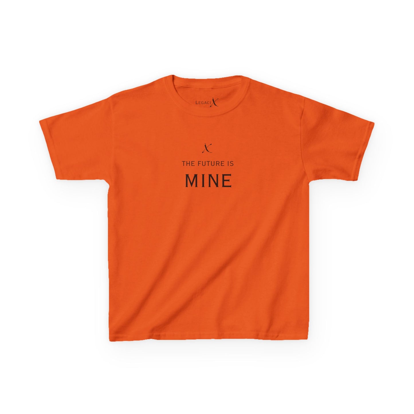 Legaci X The Future Is Mine Kids Heavy Cotton T-Shirt