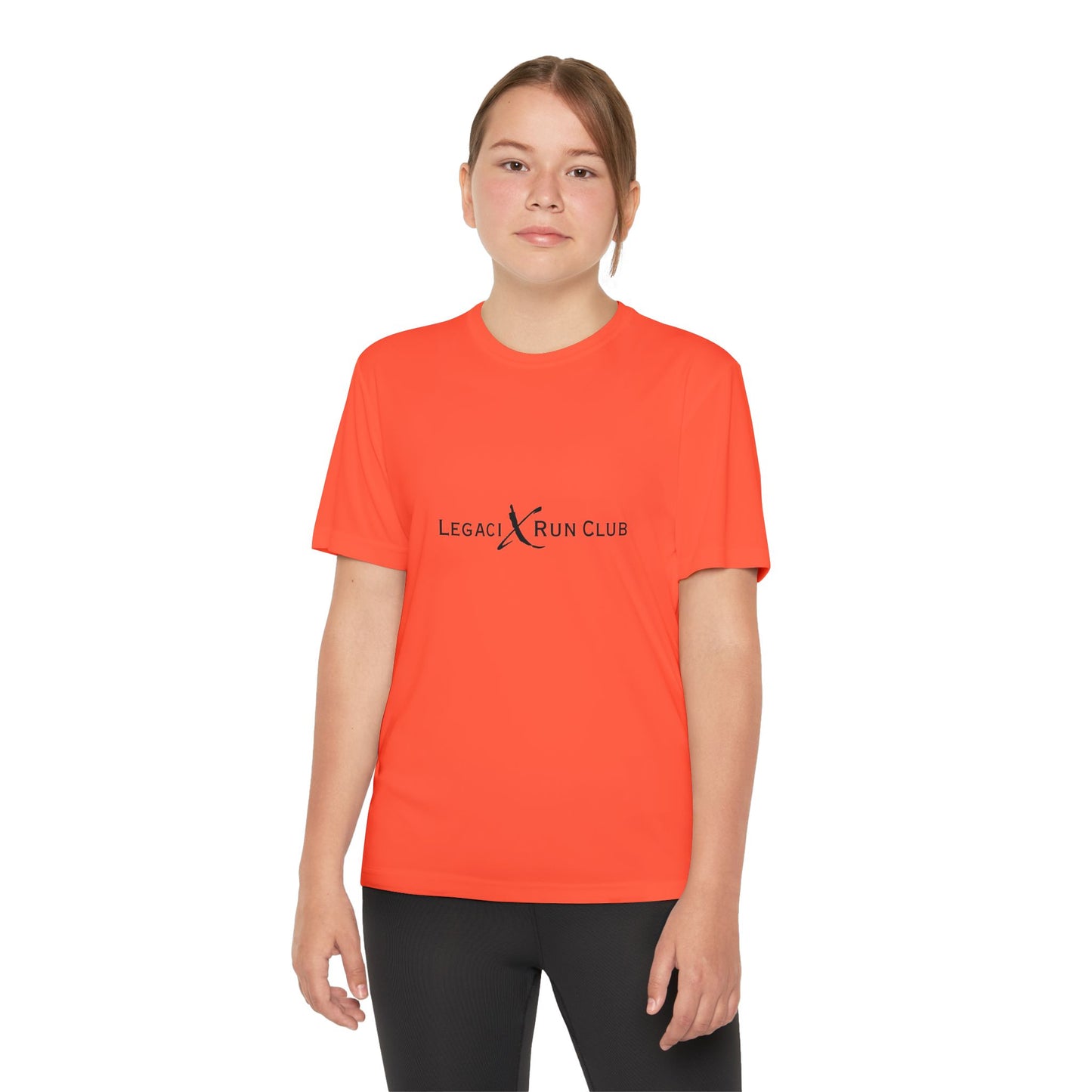 Legaci X Run Club Youth Competitor Running Tee