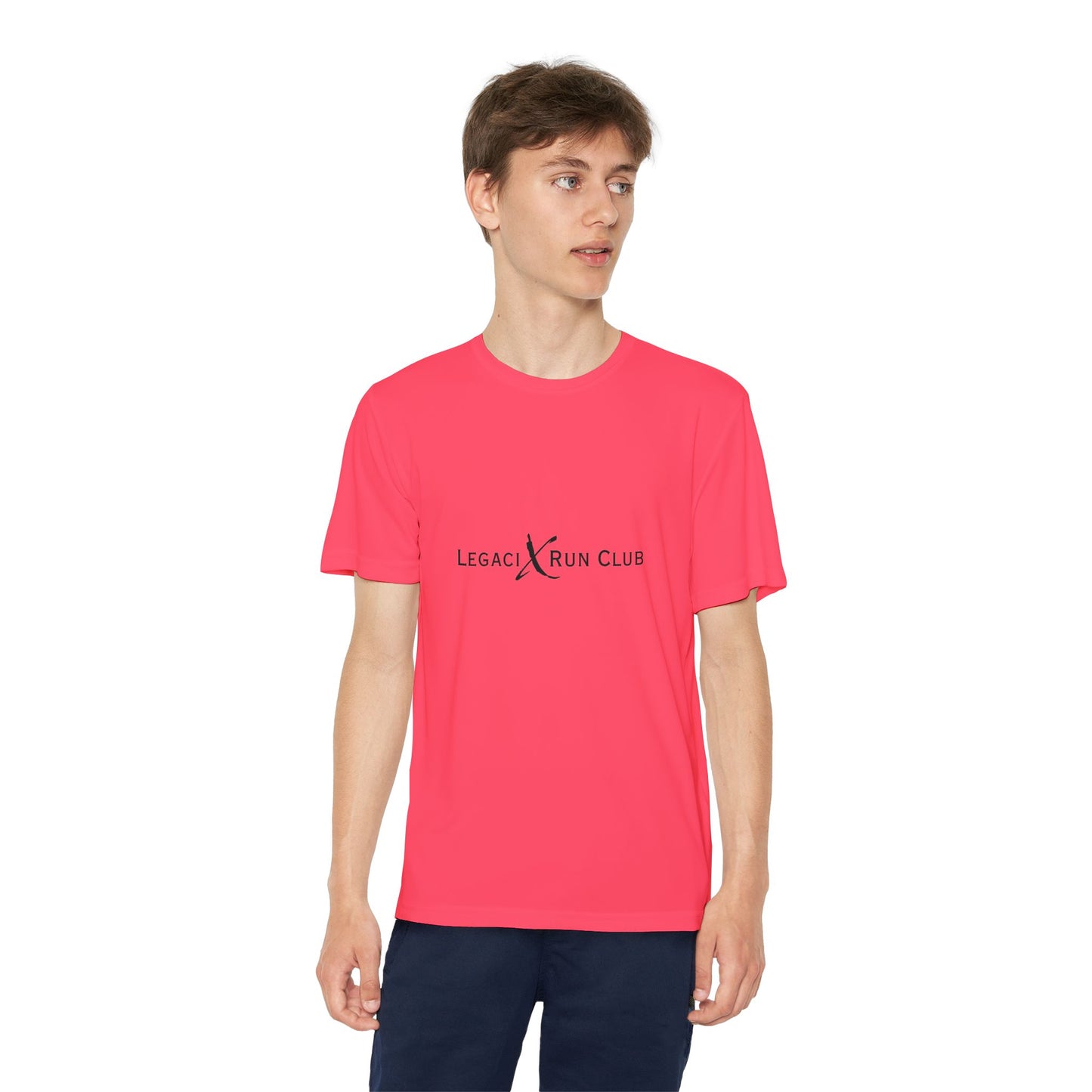 Legaci X Run Club Youth Competitor Running Tee