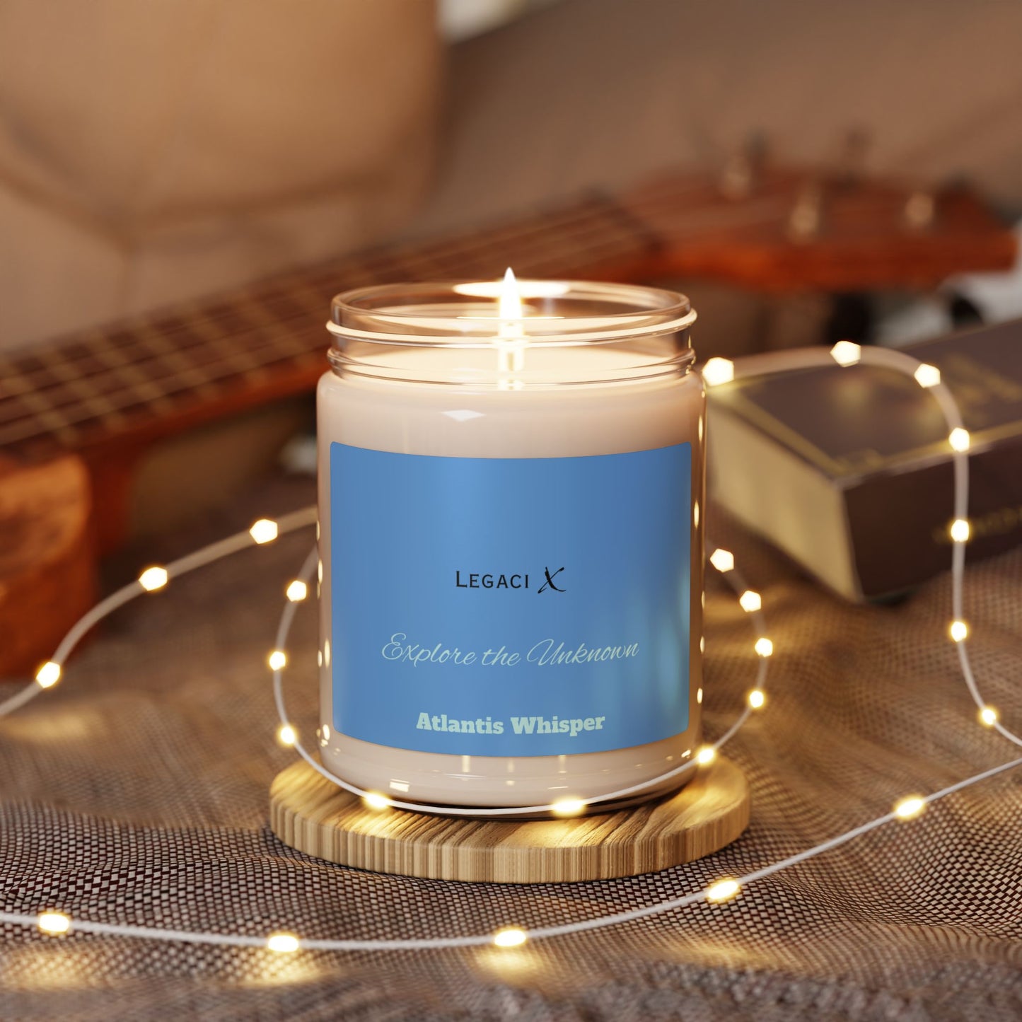 Scented Soy Candle - Illuminate Your World (9oz) - Relaxing Home Décor & Gift Idea