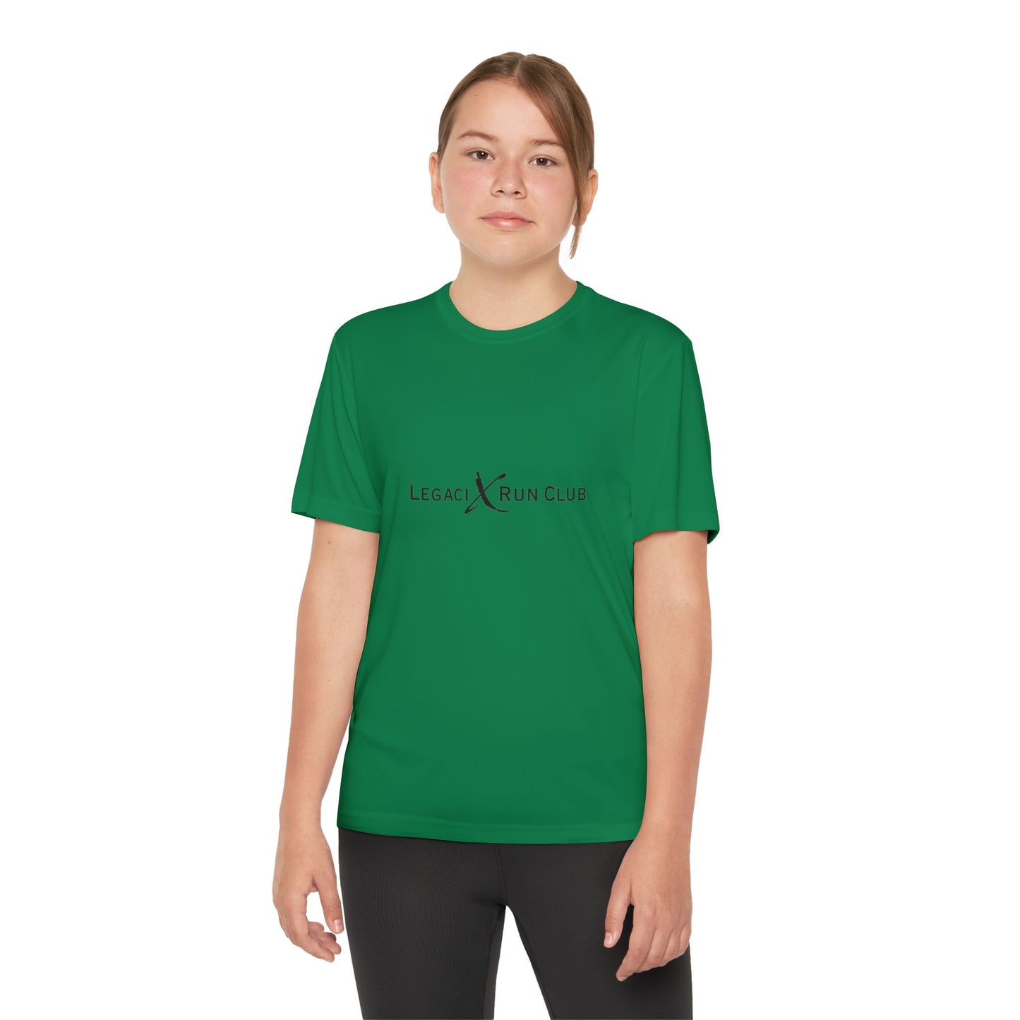 Legaci X Run Club Youth Competitor Running Tee