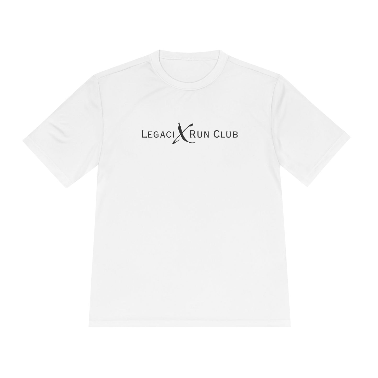 Unisex Moisture Wicking Tee - LEGACI x RUN CLUB Activewear