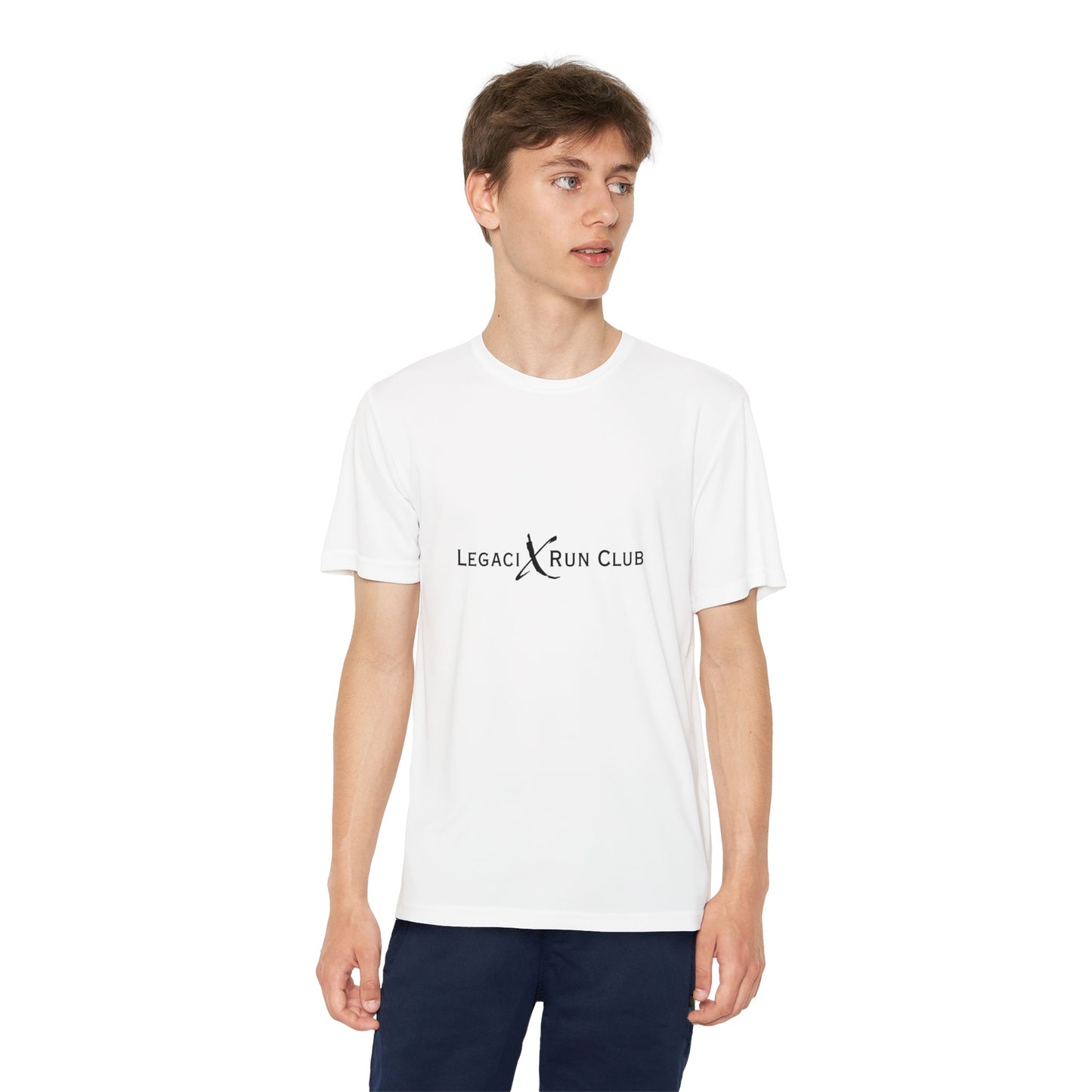 Legaci X Run Club Youth Competitor Running Tee