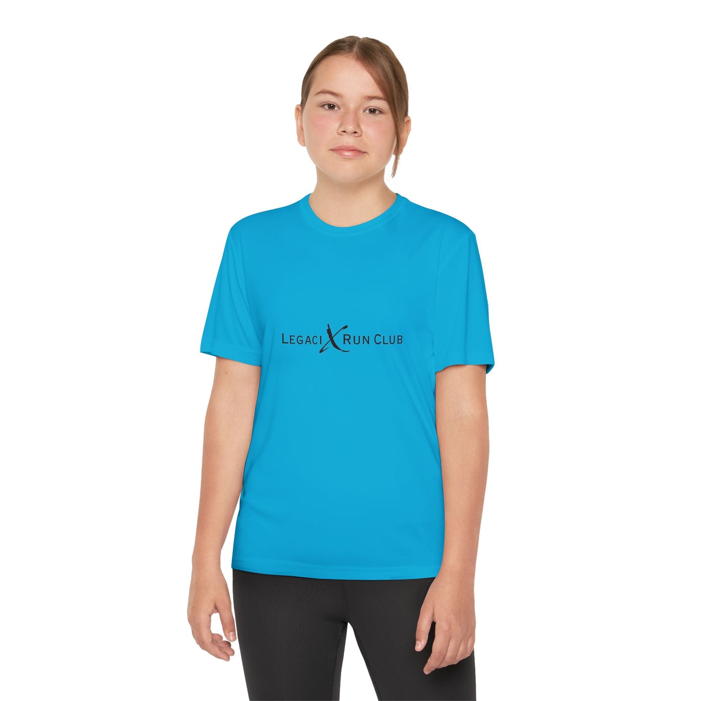 Legaci X Run Club Youth Competitor Running Tee