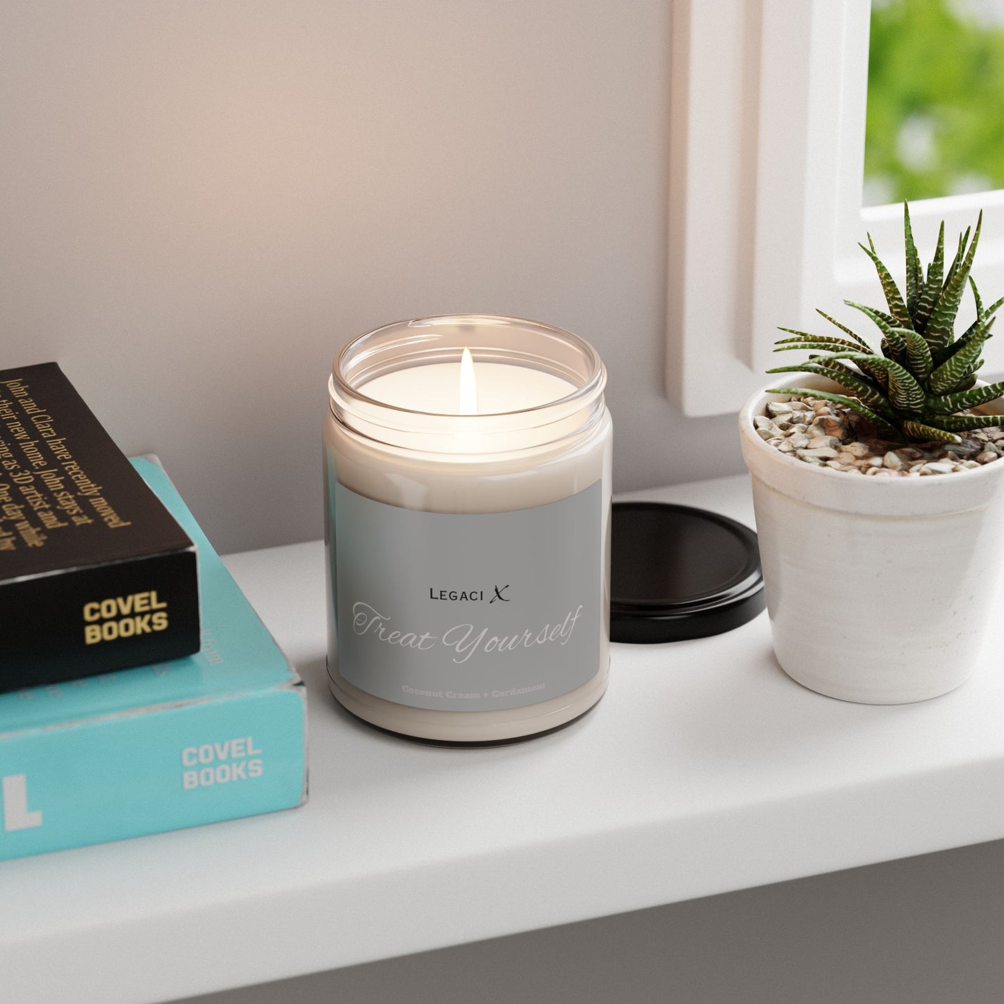 Scented Soy Candle - Illuminate Your World (9oz) - Relaxing Home Décor & Gift Idea