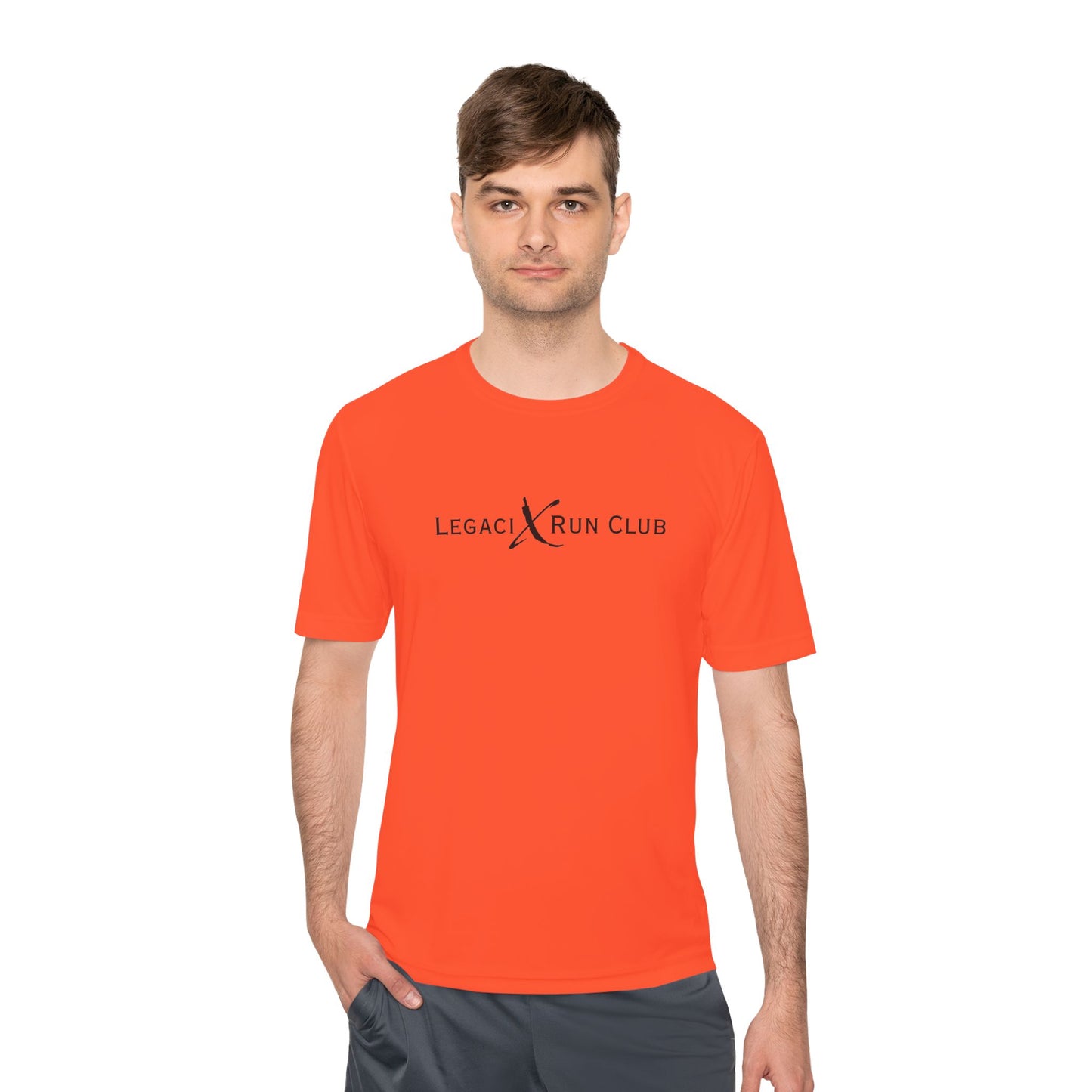 Unisex Moisture Wicking Tee - LEGACI x RUN CLUB Activewear