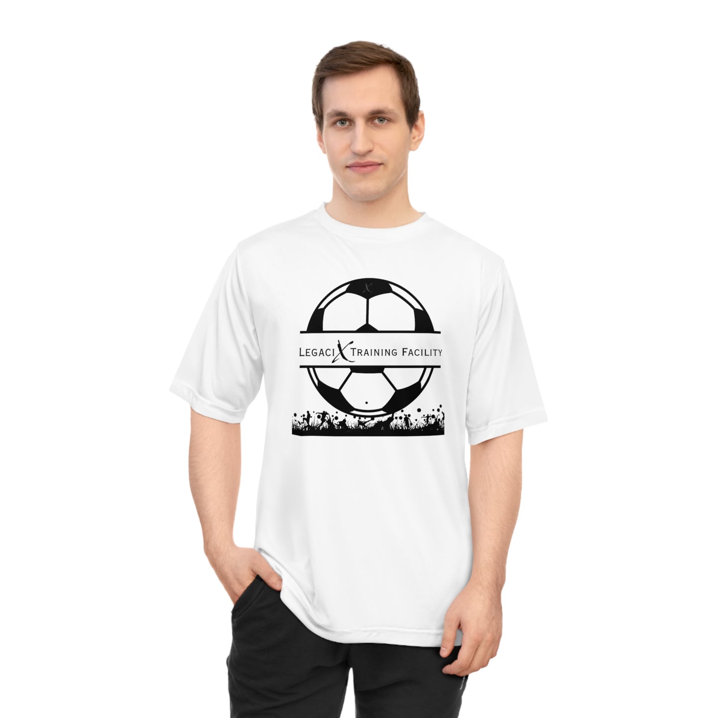 Legaci X Unisex Motivational Soccer T-shirt, Athletic Wear, Sports Gear, Activewear Gift, Custom Training Shirt, Future is Mine Tee