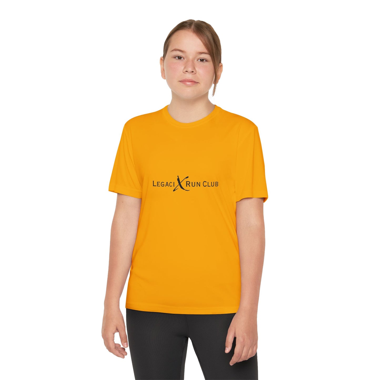 Legaci X Run Club Youth Competitor Running Tee