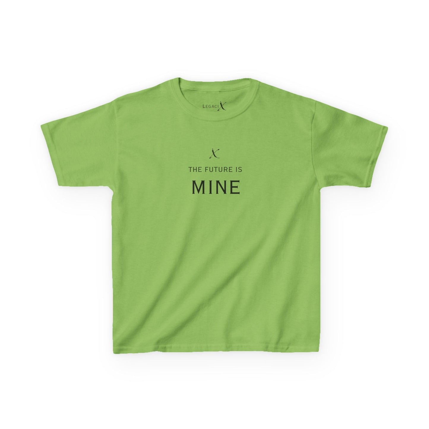 Legaci X The Future Is Mine Kids Heavy Cotton T-Shirt