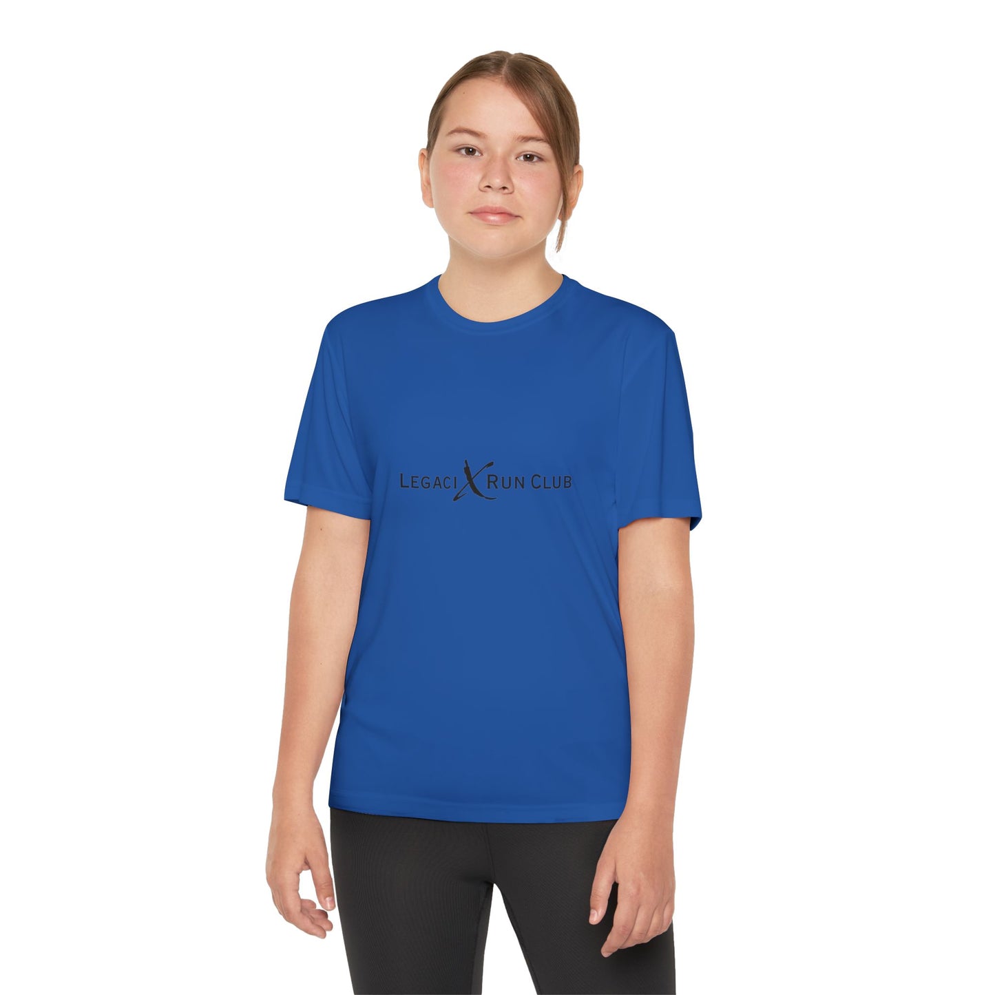 Legaci X Run Club Youth Competitor Running Tee