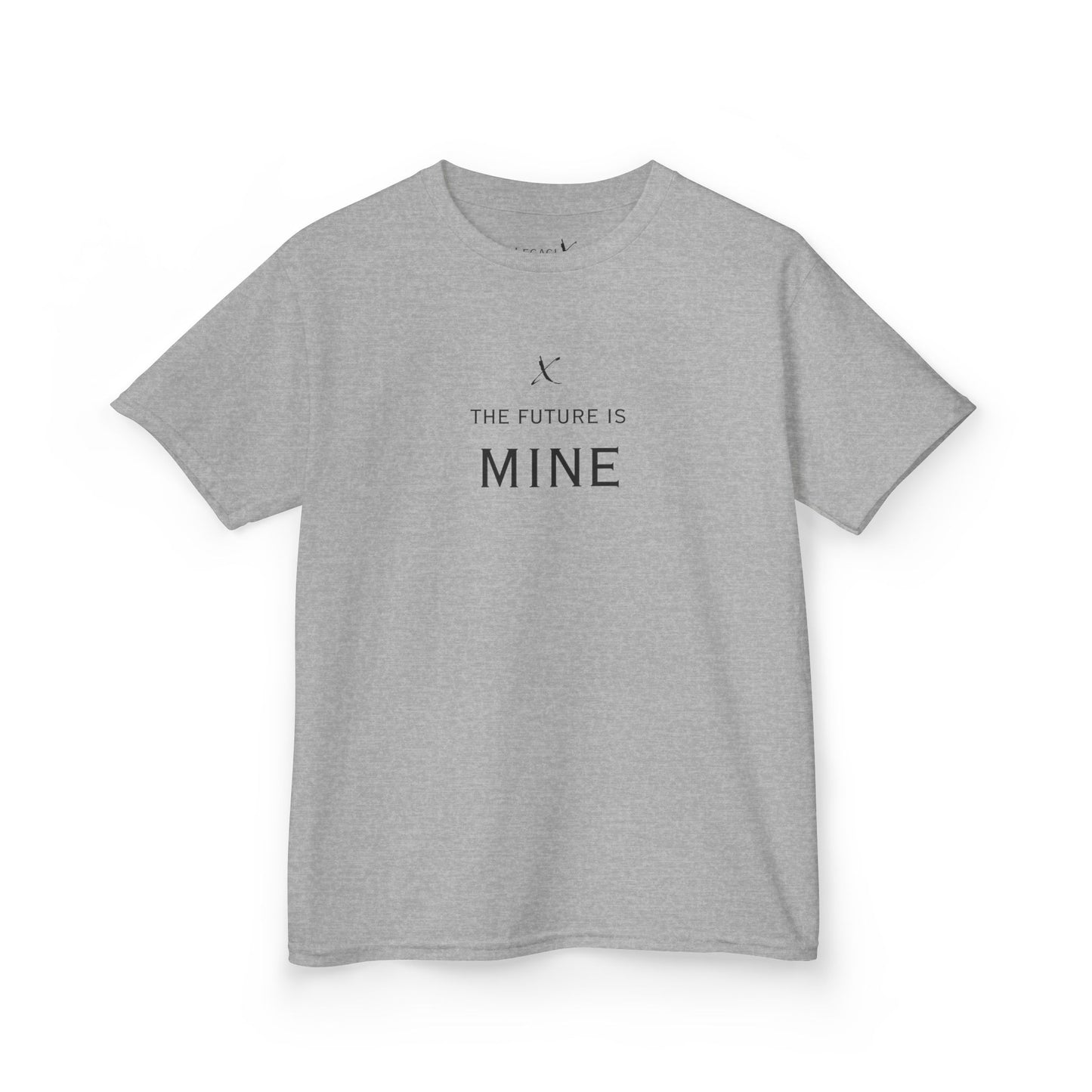 Legaci X The Future Is Mine Kids Heavy Cotton T-Shirt