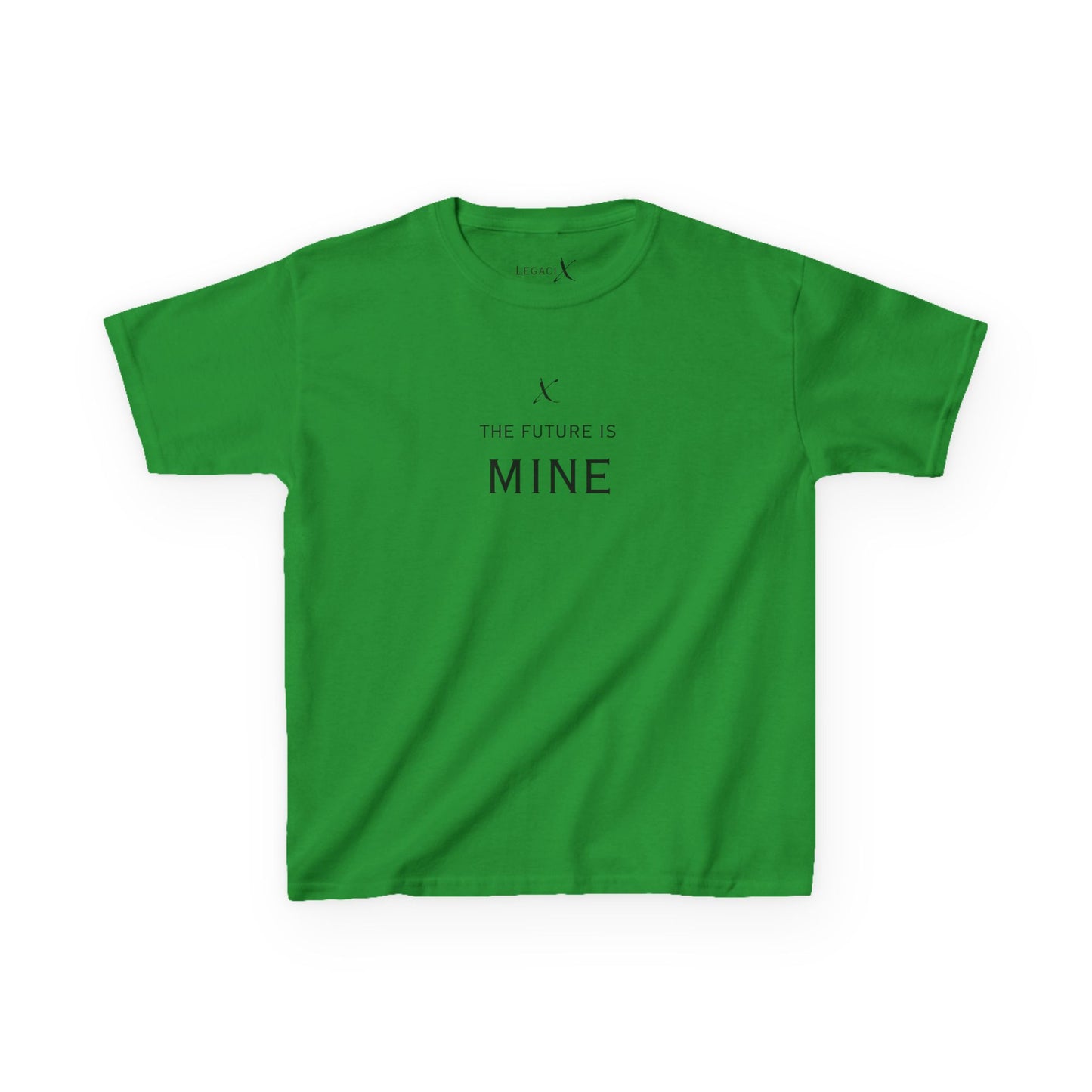 Legaci X The Future Is Mine Kids Heavy Cotton T-Shirt