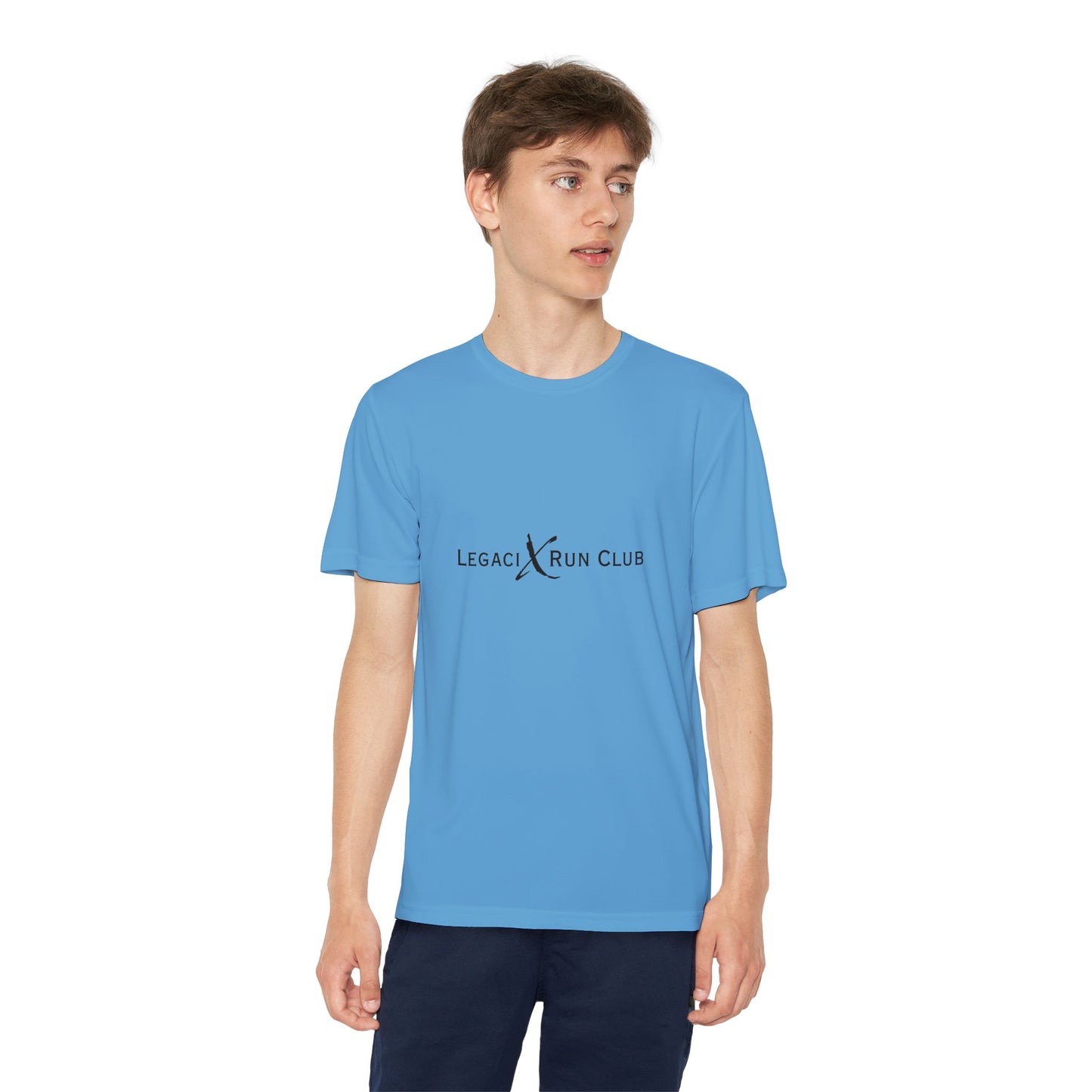 Legaci X Run Club Youth Competitor Running Tee