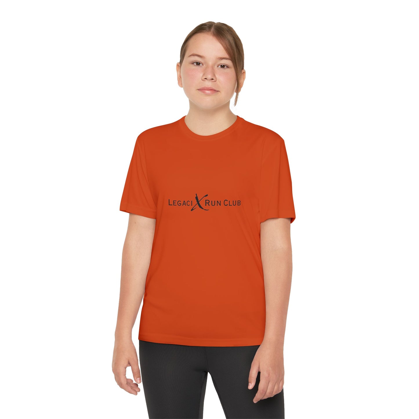 Legaci X Run Club Youth Competitor Running Tee
