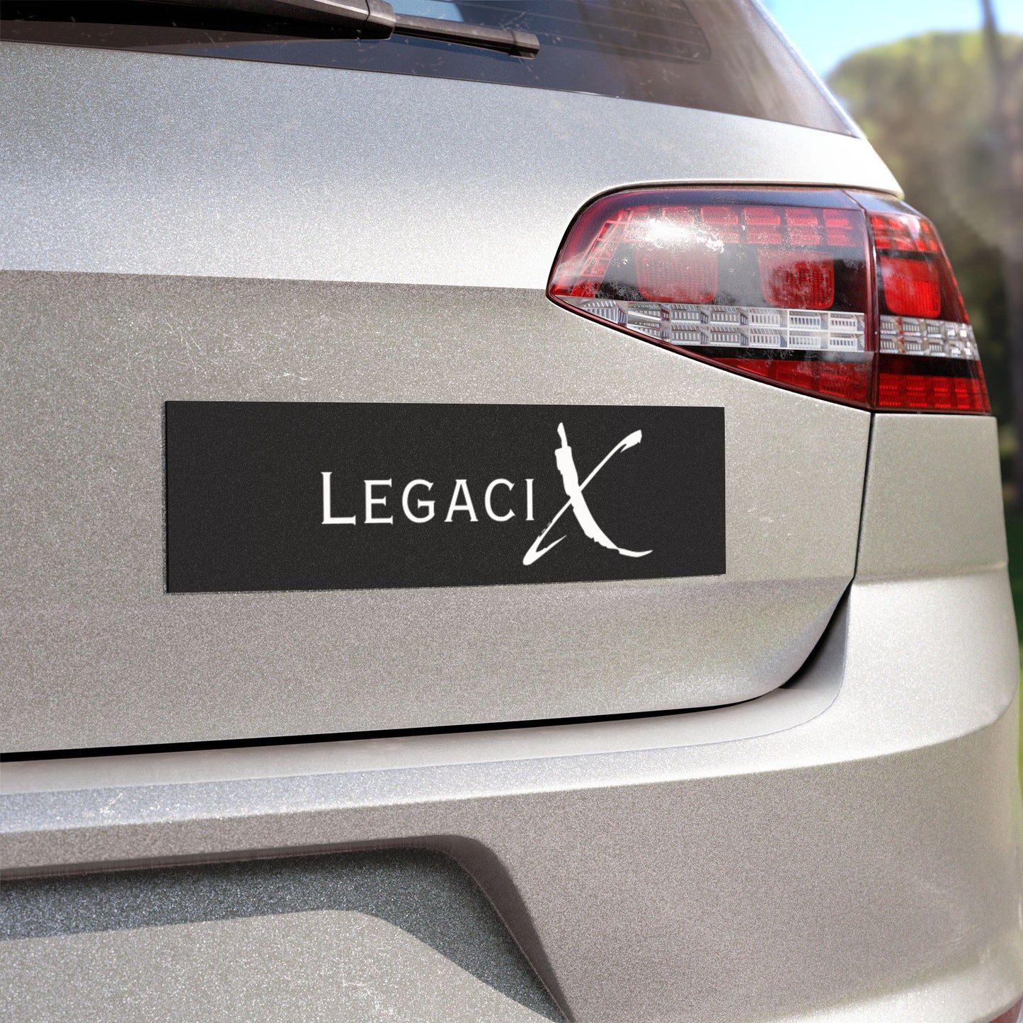 Legaci X Car Magnets Featuring LEGACI X for Personalized Vehicle Decor